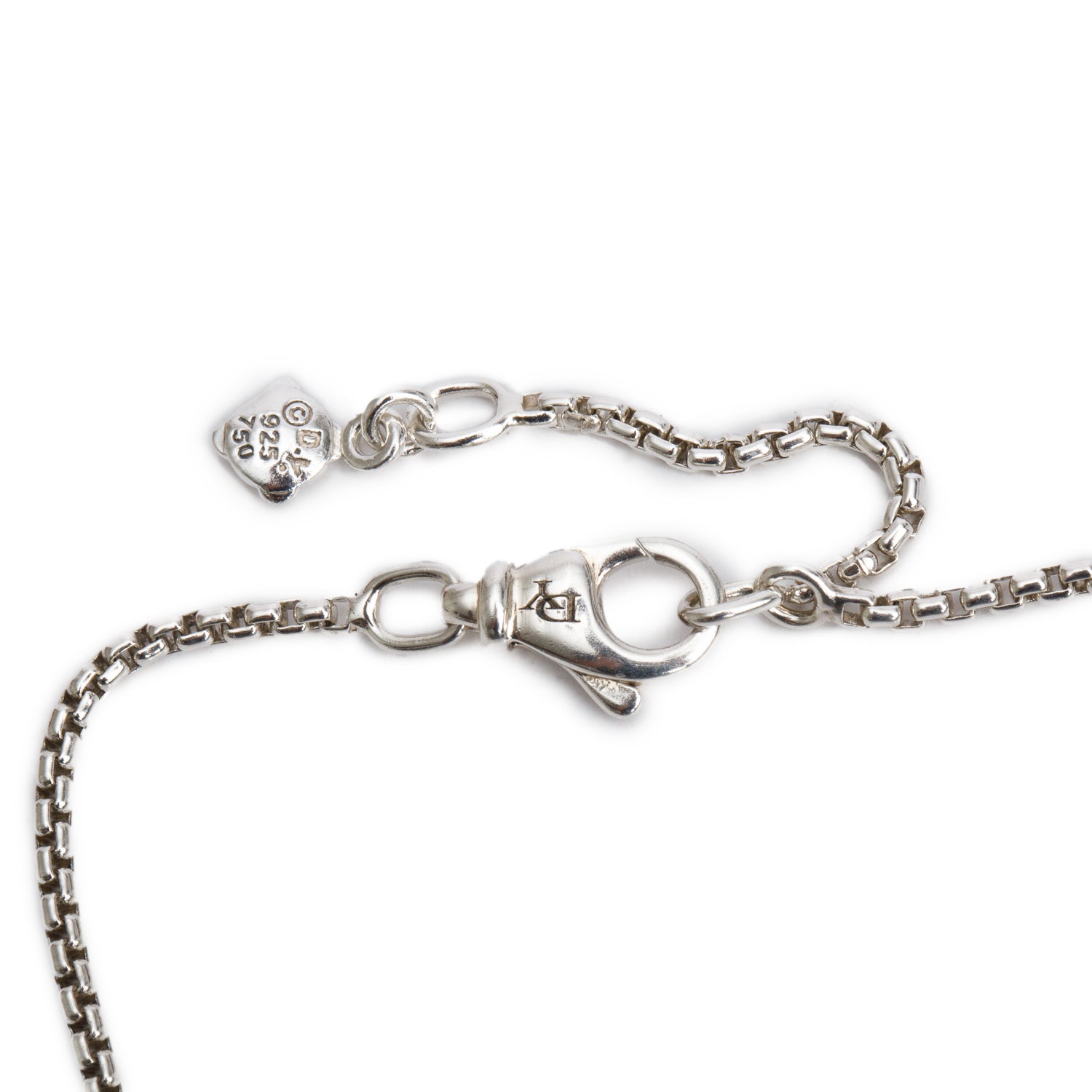 David Yurman Sterling Silver Smoky Quartz & Diamond Petite Cerise Pendant Necklace