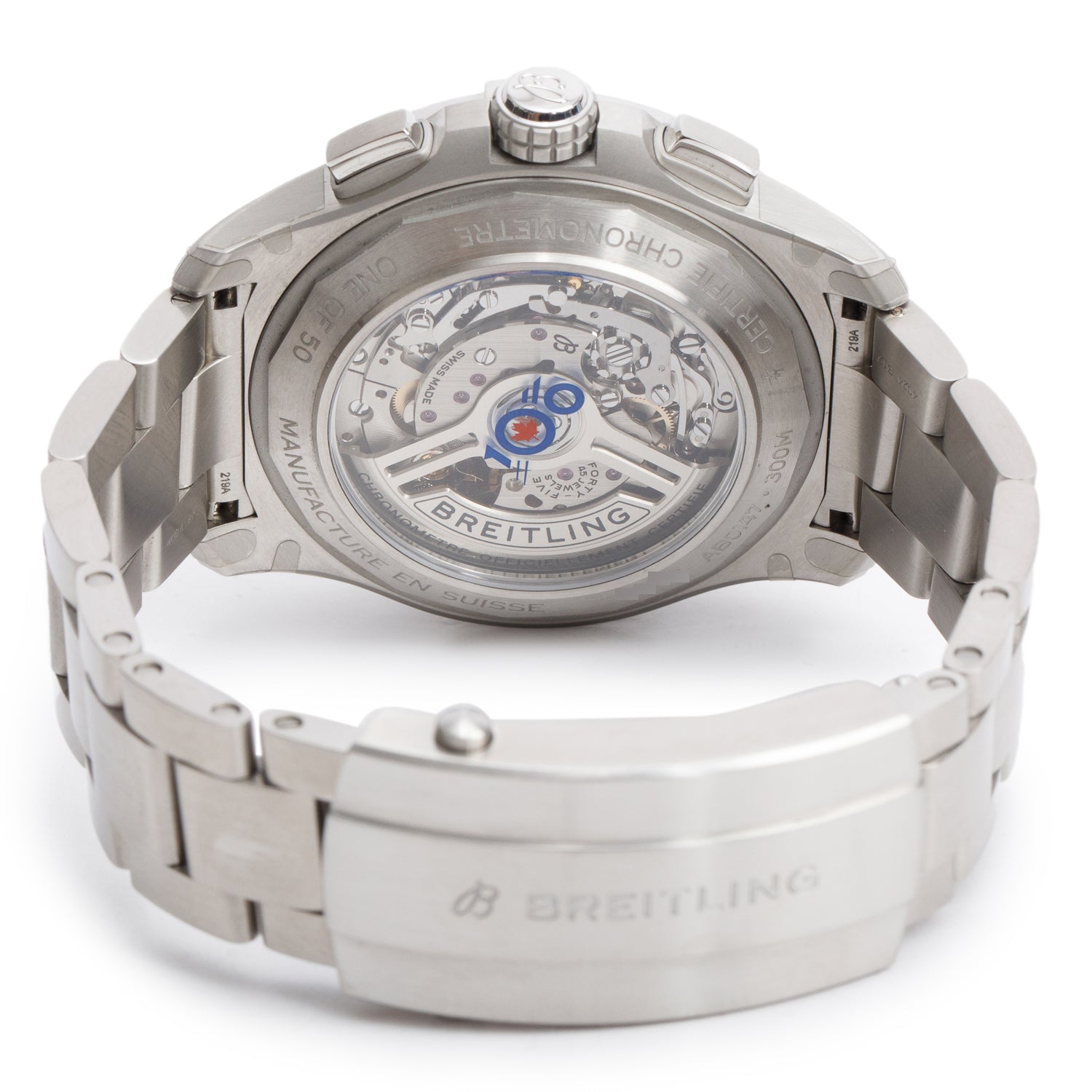 Breitling 2025 Stainless Steel Royal Canadian Air Force Avenger B01 44 MM Chronograph Automatic Watch AB0147 w/ Box & Papers