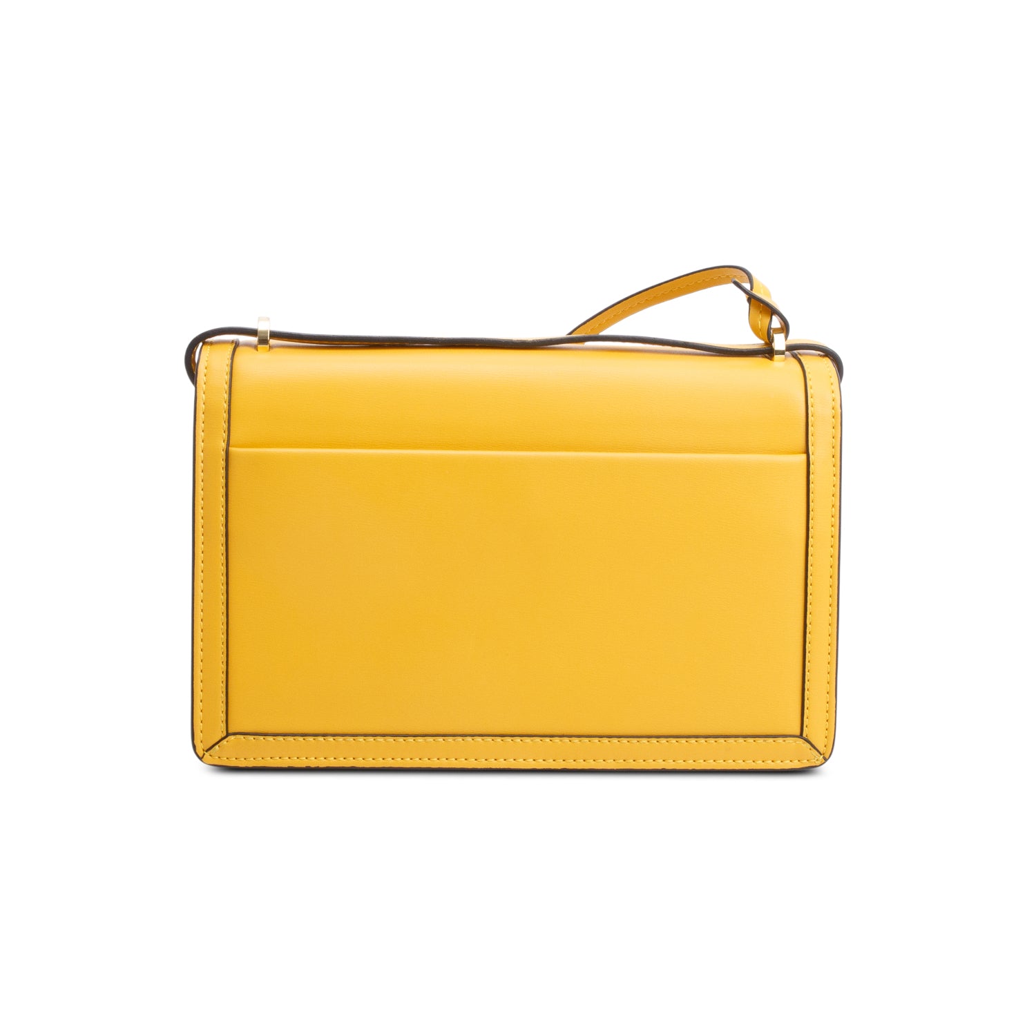 Loewe Yellow Calfskin Leather Medium Barcelona Bag