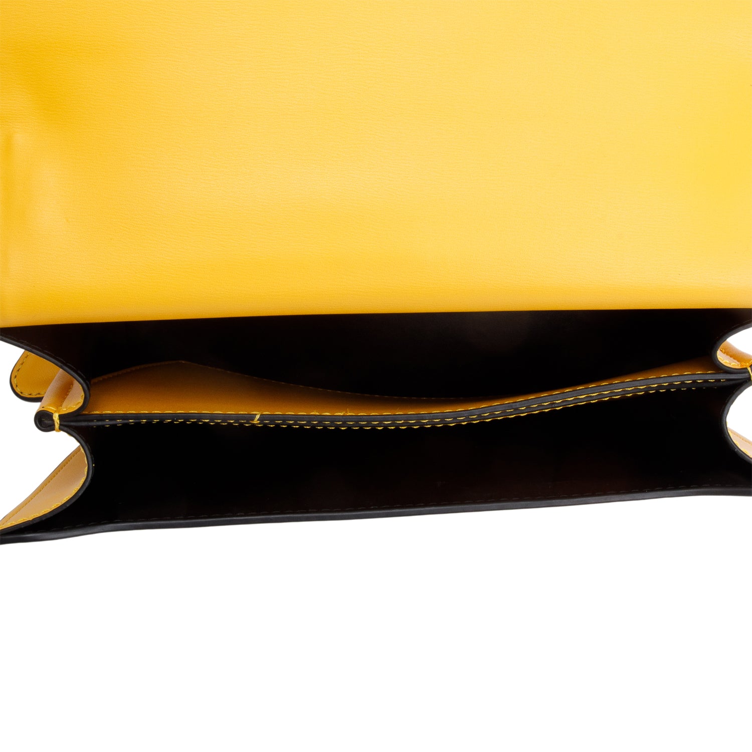 Loewe Yellow Calfskin Leather Medium Barcelona Bag