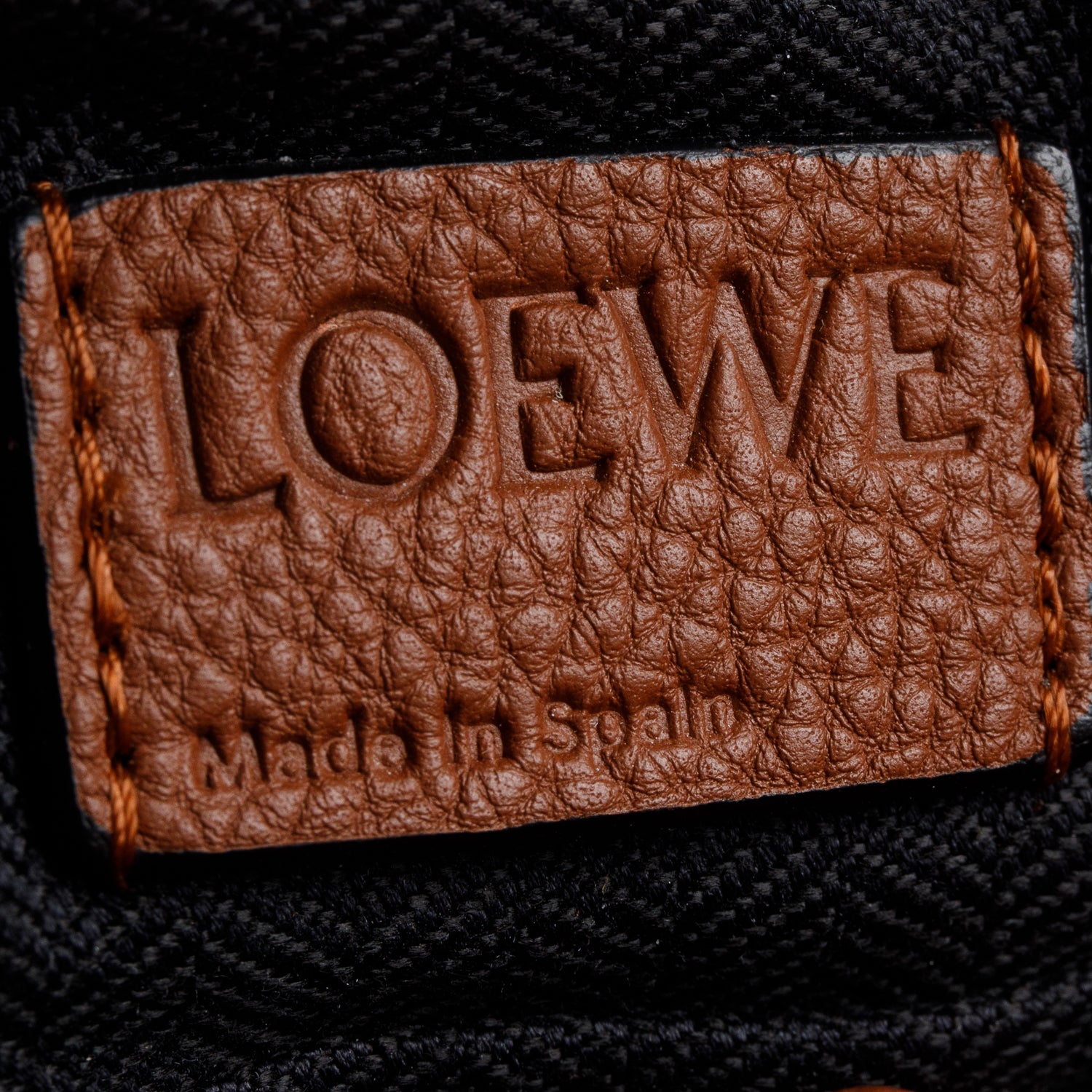 Loewe Brown Supple Smooth Leather XS Military Messenger Bag w/ Box