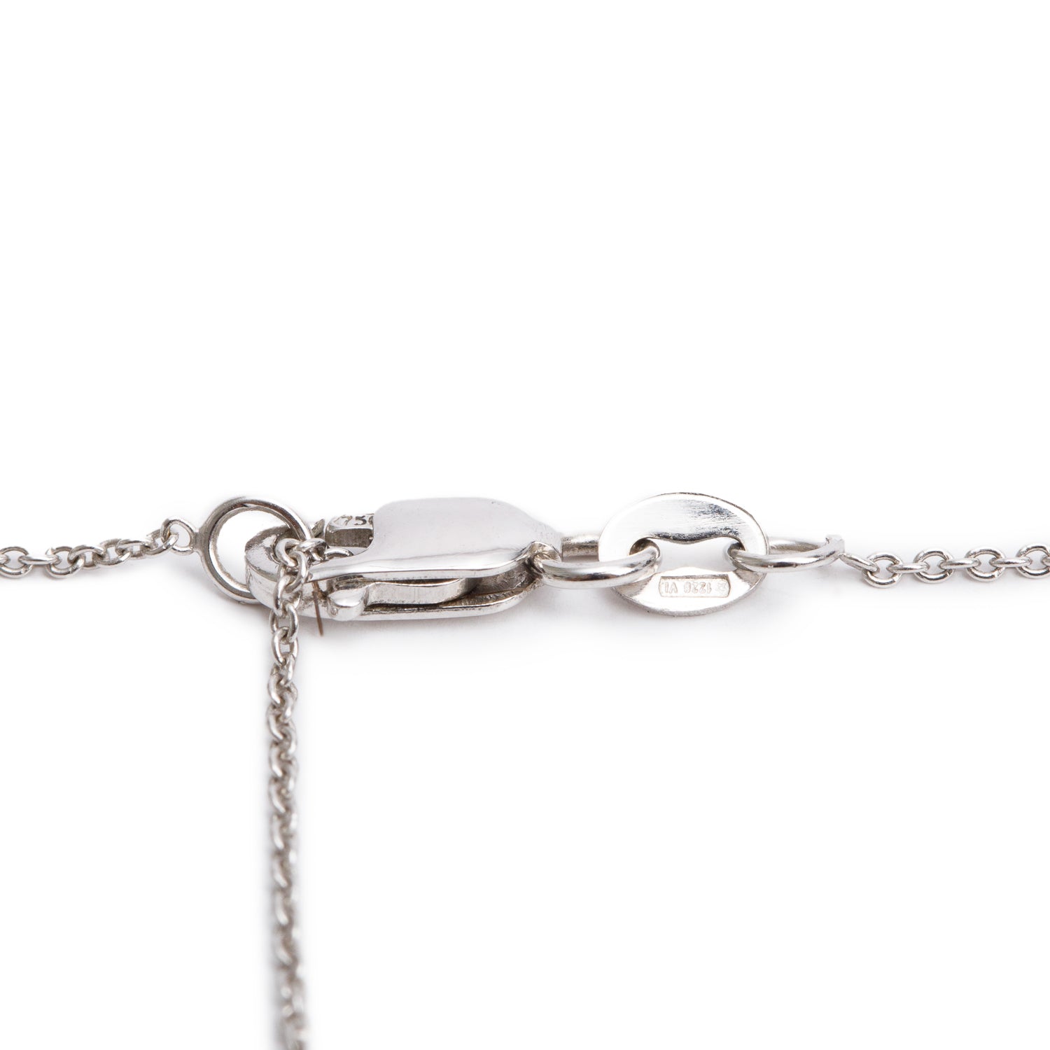 Roberto Coin 18k White Gold Diamond Tiny Treasures Key Pendant Necklace
