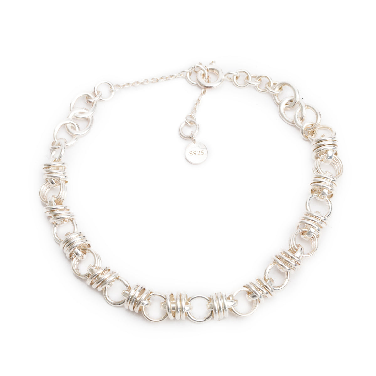 Links of London Sterling Silver Sweetie XS Chain Charm Bracelet – OLIVER'S