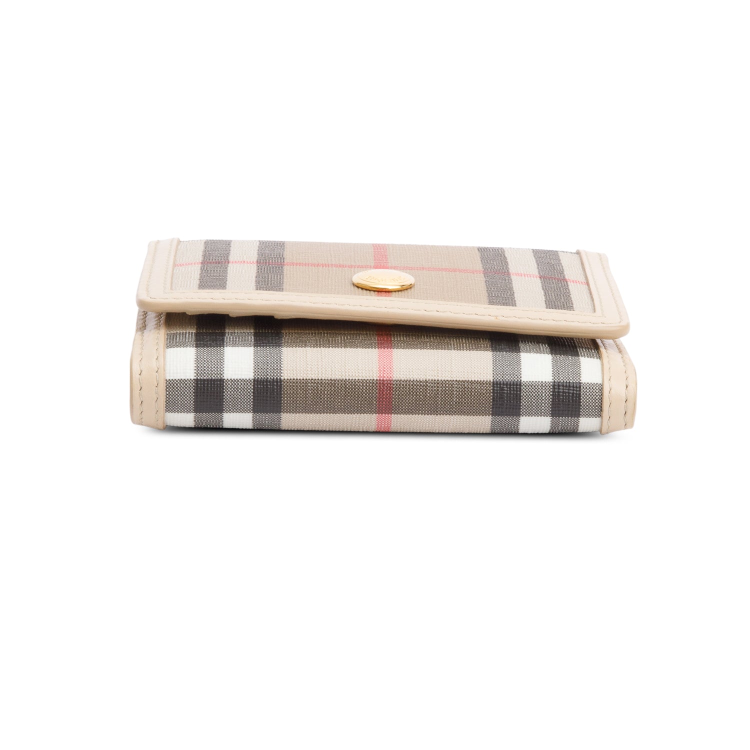 Burberry Vintage Check Small Folding Wallet w/ Box