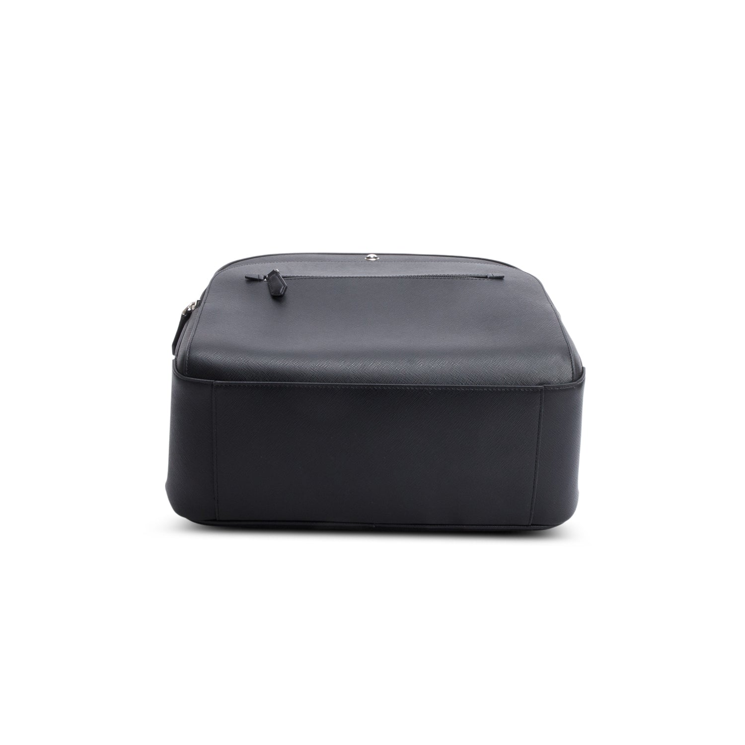 Montblanc Black Leather Medium 3 Compartments Sartorial Backpack