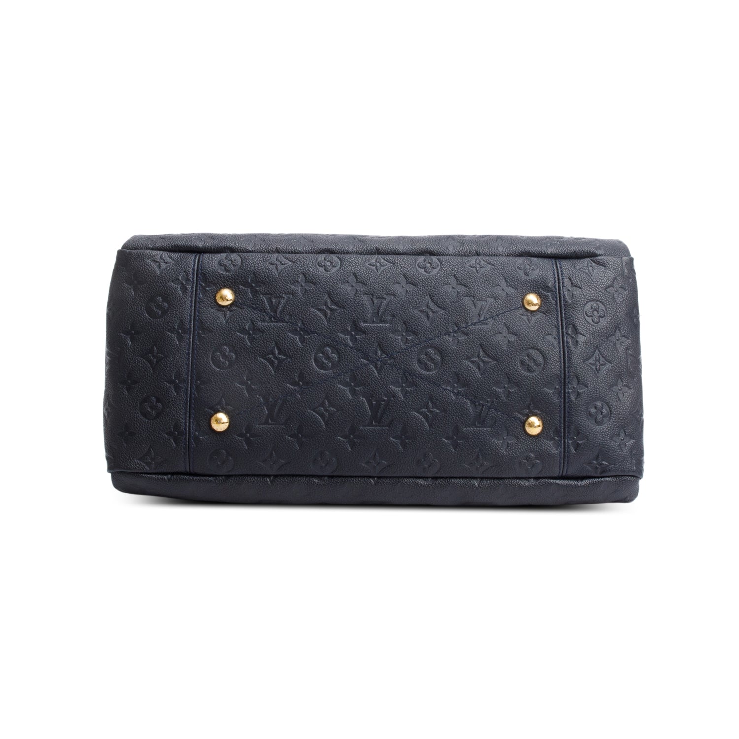 Louis Vuitton Navy Monogram Empreinte Artsy MM w/ Box