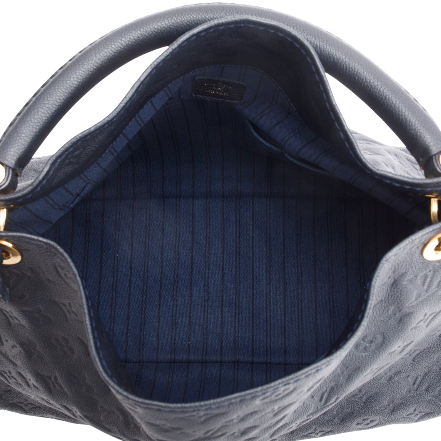 Louis Vuitton Navy Monogram Empreinte Artsy MM w/ Box