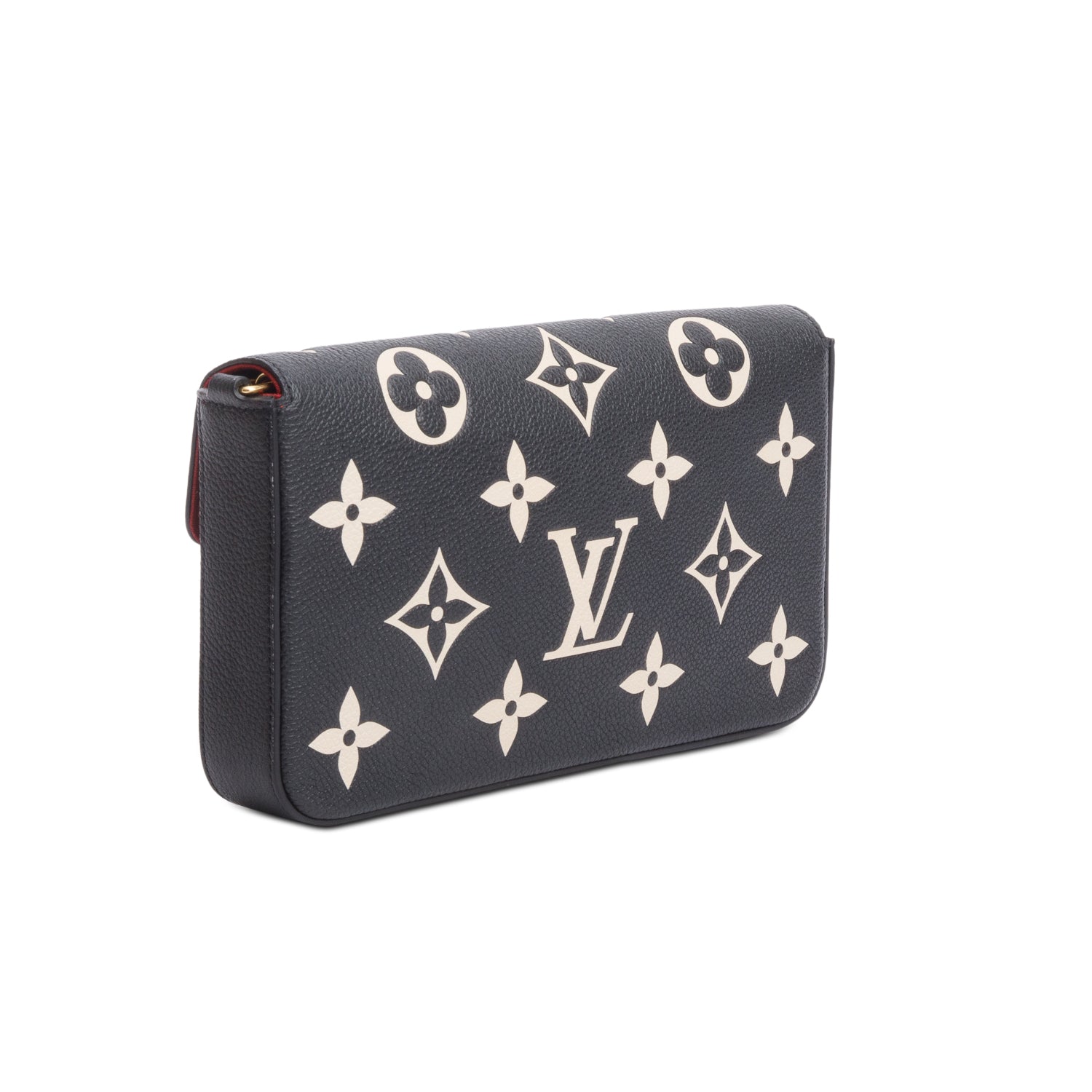 Louis Vuitton Bicolor Monogram Empreinte Leather Felicie Pochette w/ Inserts & Box