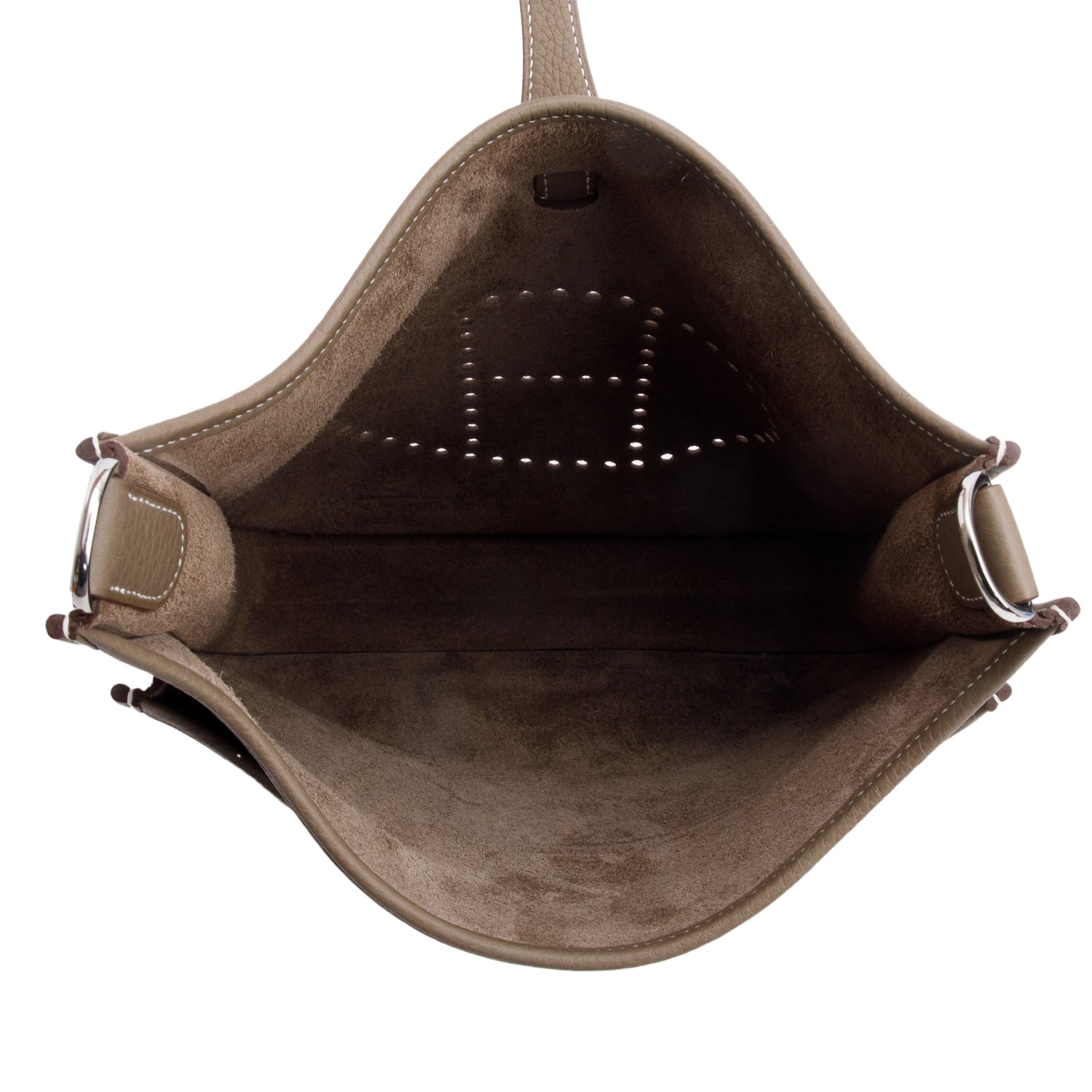 Hermes 2025 Etoupe Taurillon Clemence Evelyne III 29 Bag w/ Box