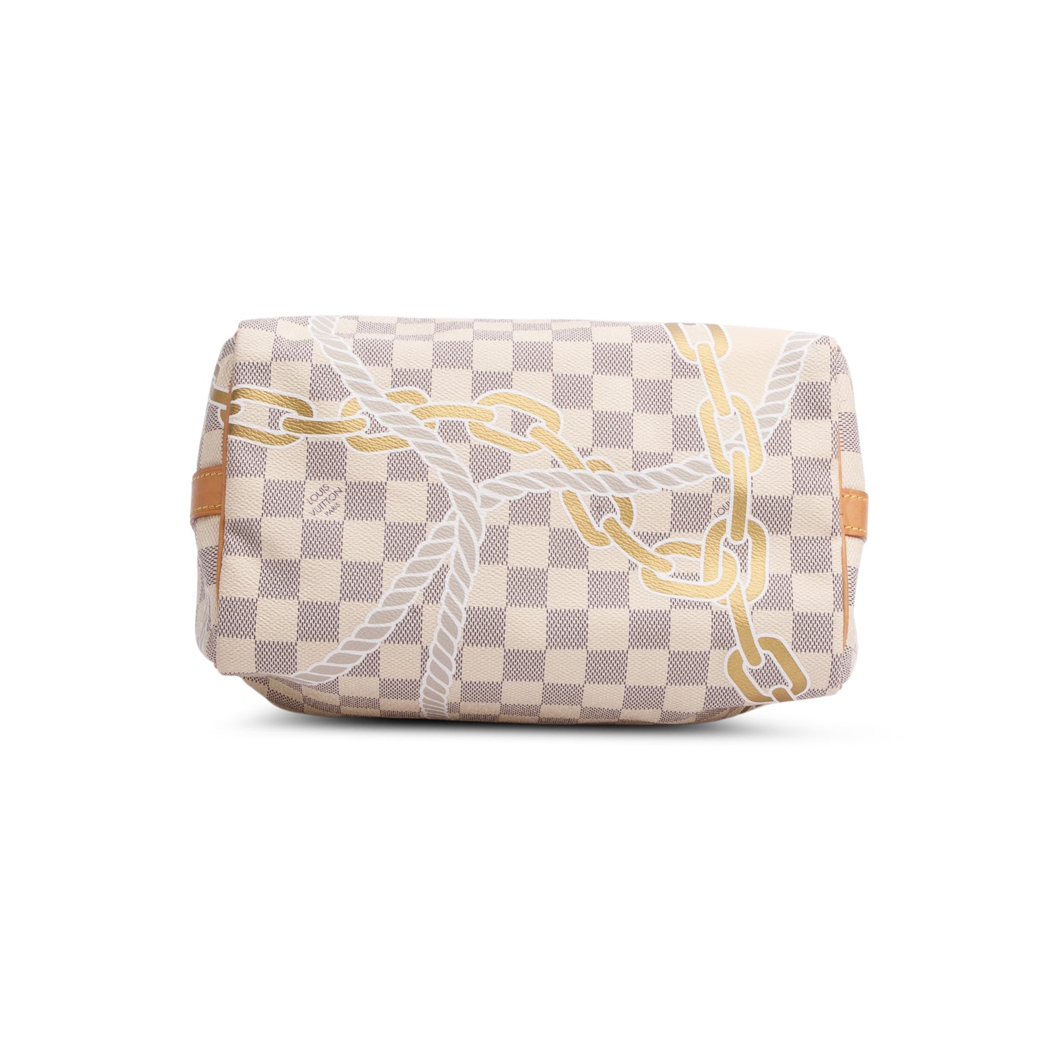 Louis Vuitton Nautical Damier Azur Speedy Bandouliere 25 w/ Strap