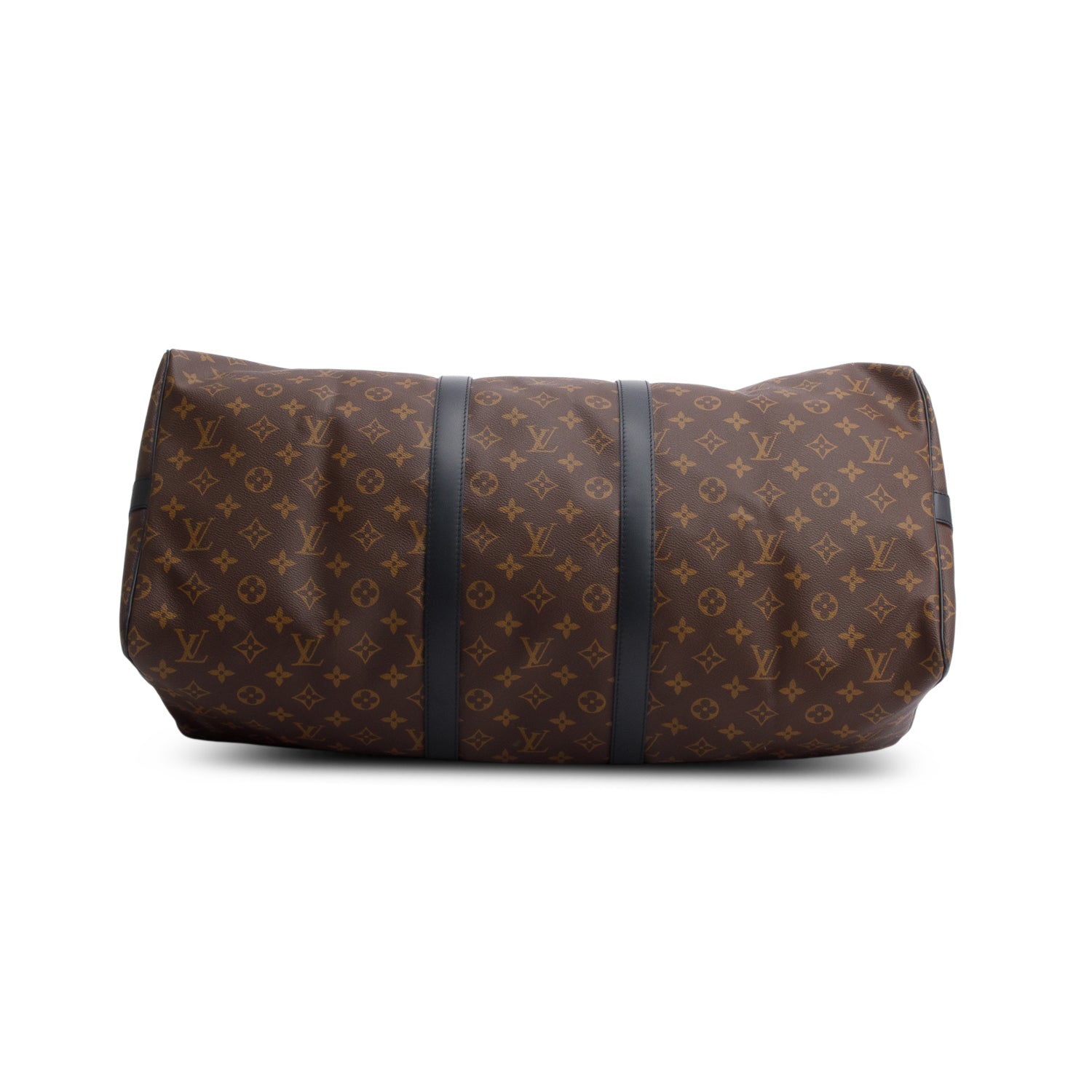 Louis Vuitton Monogram Macassar Keepall Bandouliere 55 w/ Strap