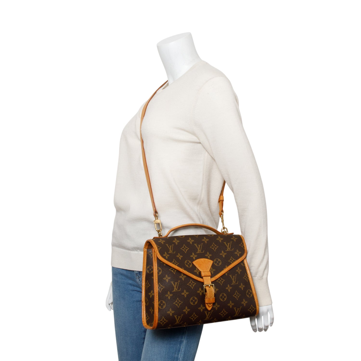 Louis Vuitton Monogram Bel Air 2 Way Bag w/ Strap