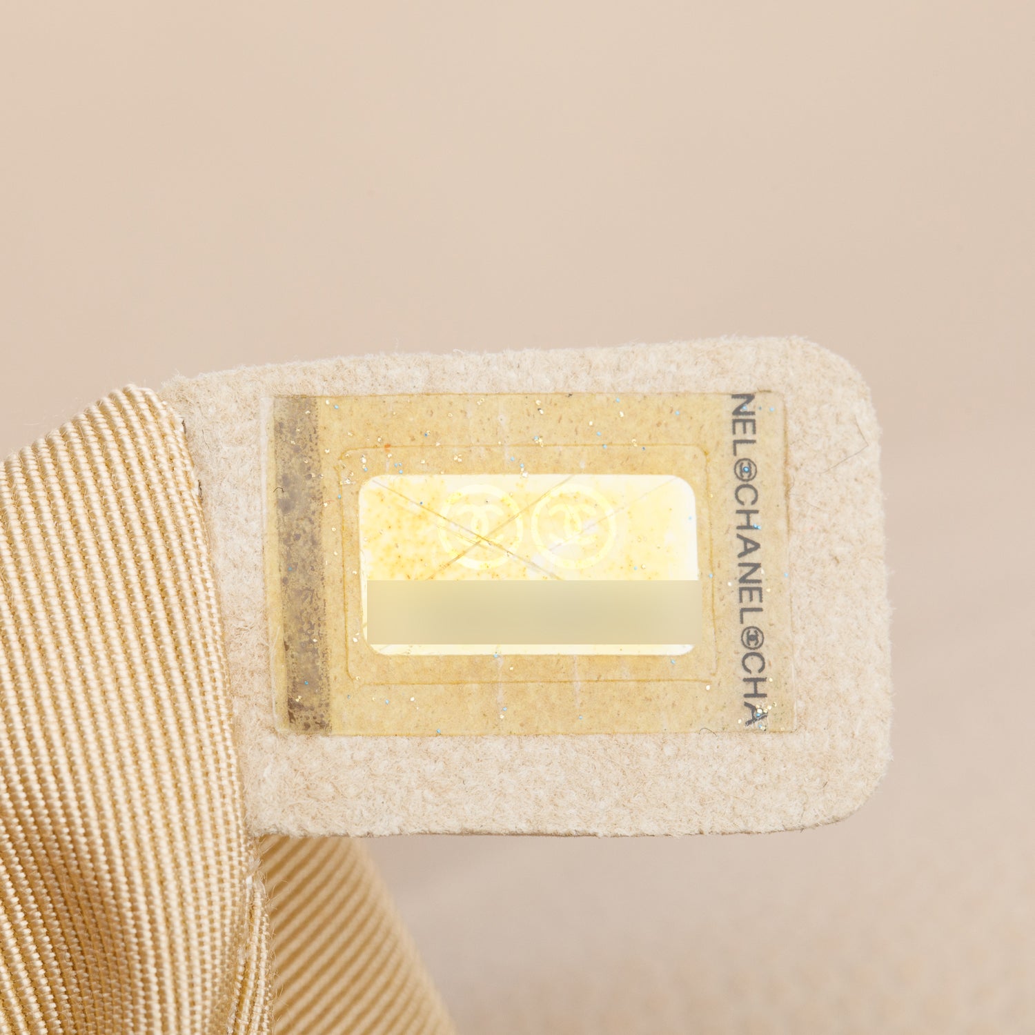 Chanel White Caviar Leather CC Timeless Accordion Flap Bag w/ Authenticity Card