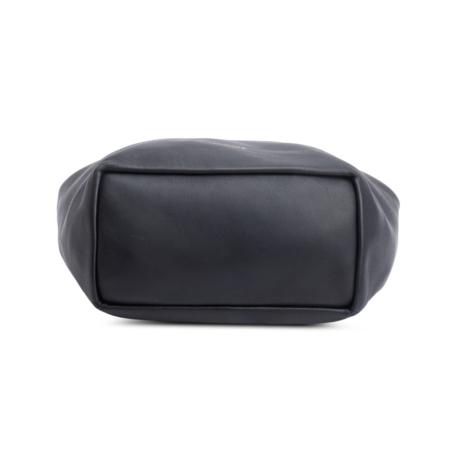 Loewe 2023 Black Supple Smooth Leather Small Squeezed Bag w/ Box