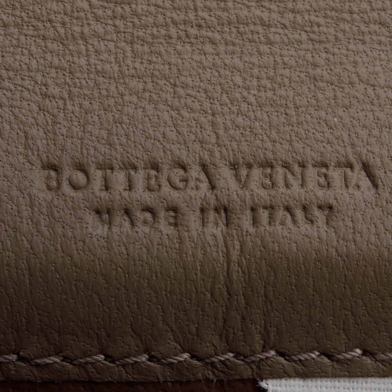 Bottega Veneta Grey Intrecciato Nappa Flap Card Case