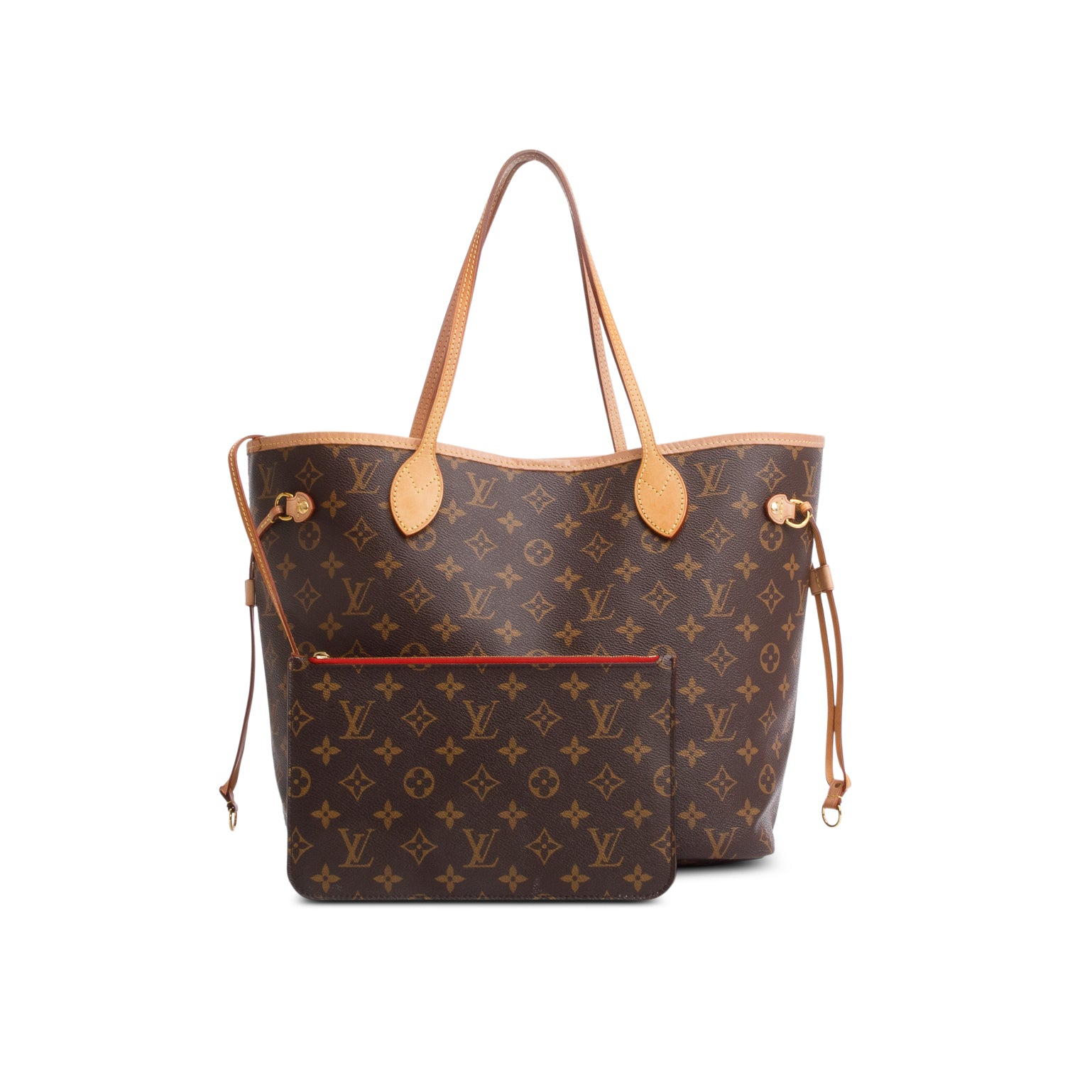 Louis Vuitton Monogram Neverfull MM w/ Pouch