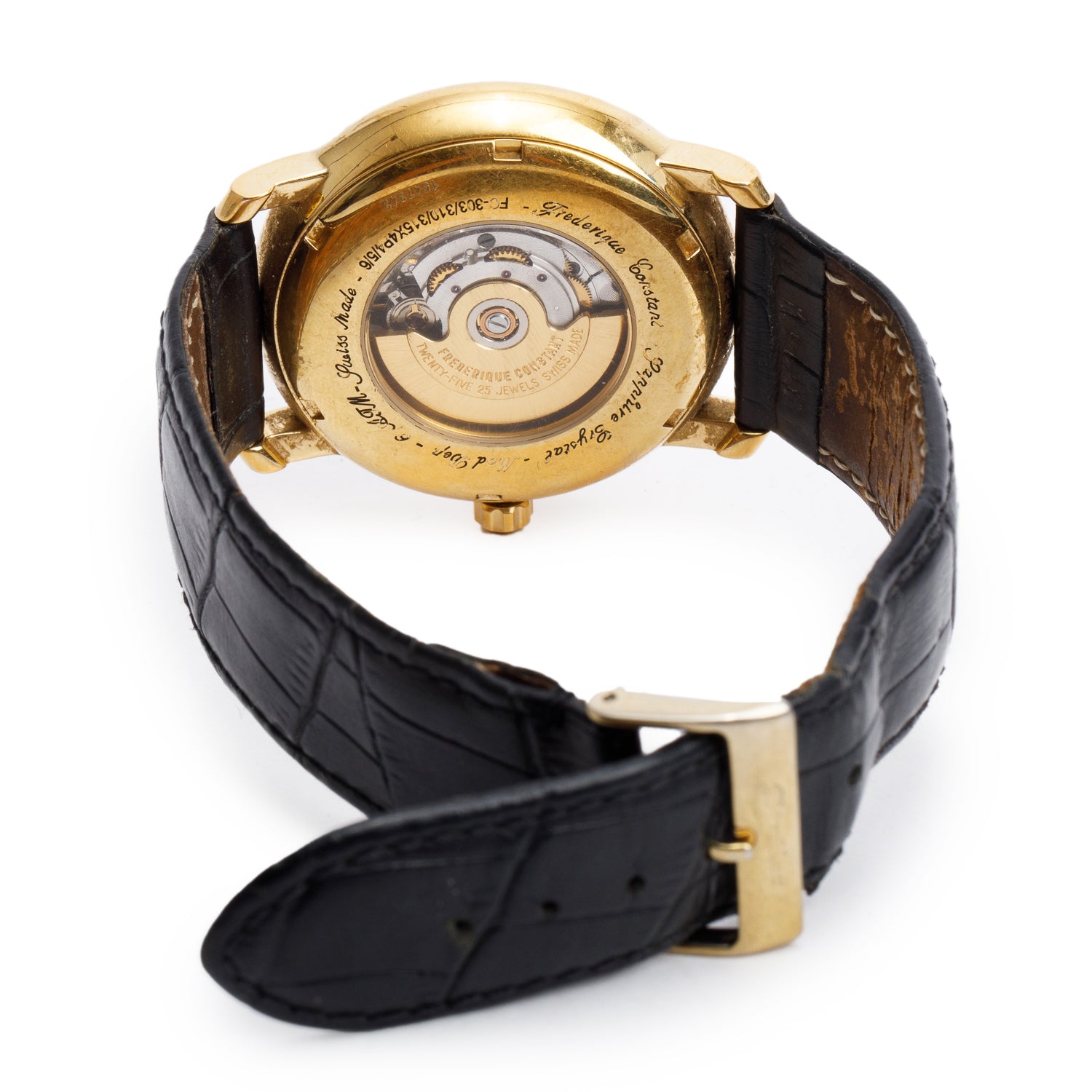 Frederique Constant Gold-Plated Stainless Steel Persuasion 40 MM Automatic Watch