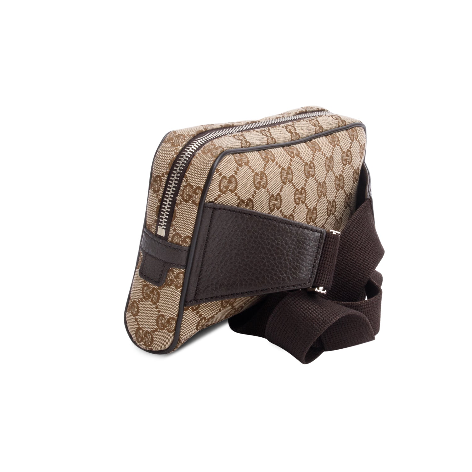 Gucci Beige GG Canvas Belt Bag w/ Box