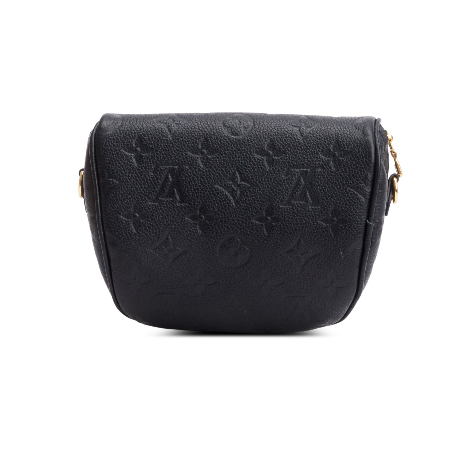 Louis Vuitton Black Monogram Empreint Leather Mini Bumbag w/ Straps & Box