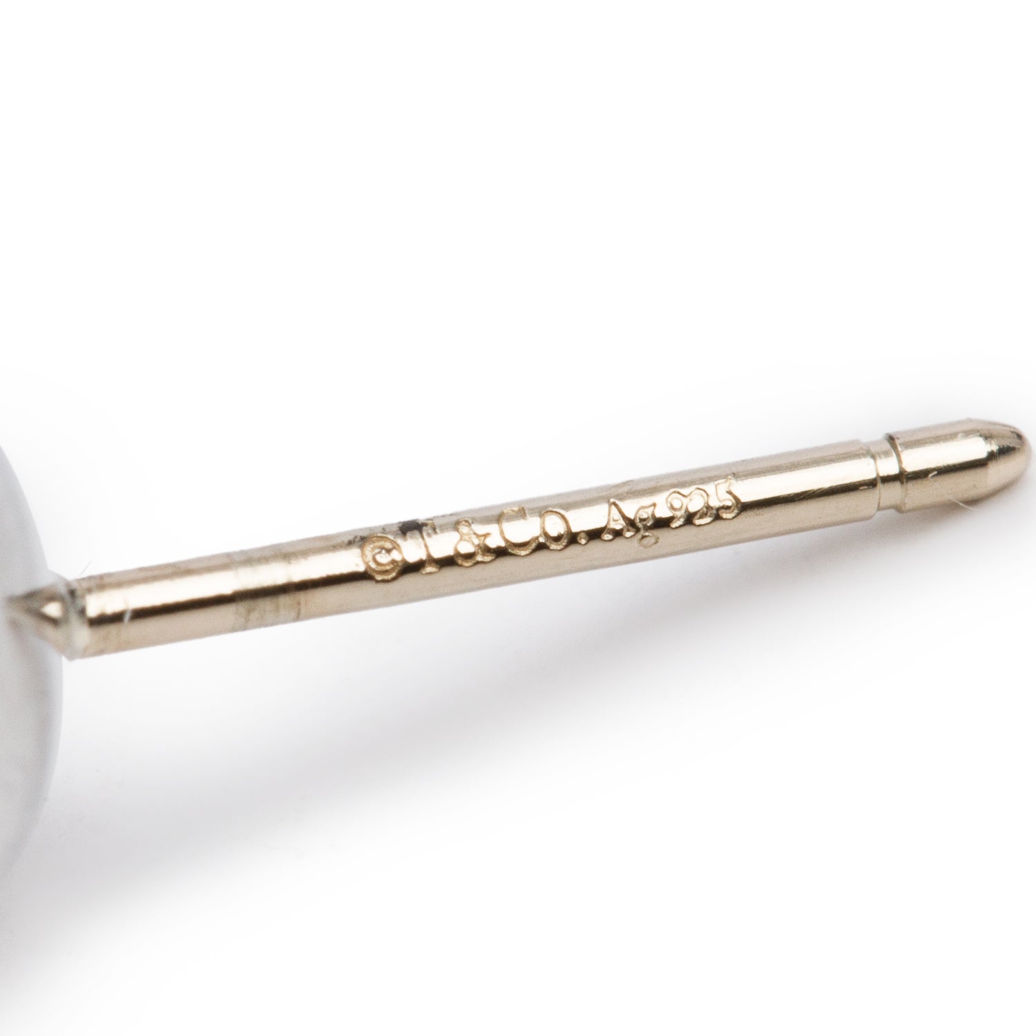 Tiffany & Co. Sterling Silver HardWear 8 MM Ball Earrings