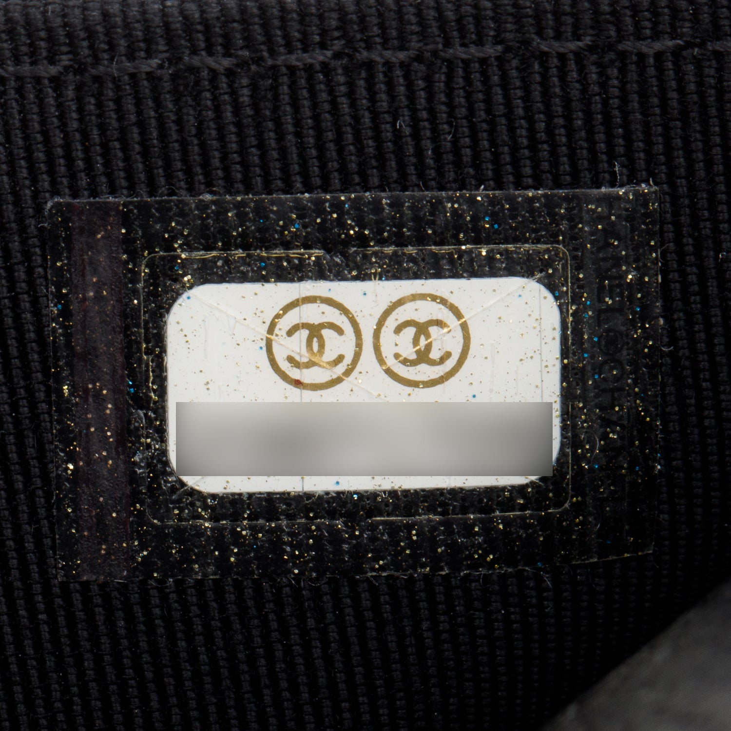 Chanel Black Quilted Caviar Leather Classic Wallet on Chain w/ Box, Receipt & Authenticity Card