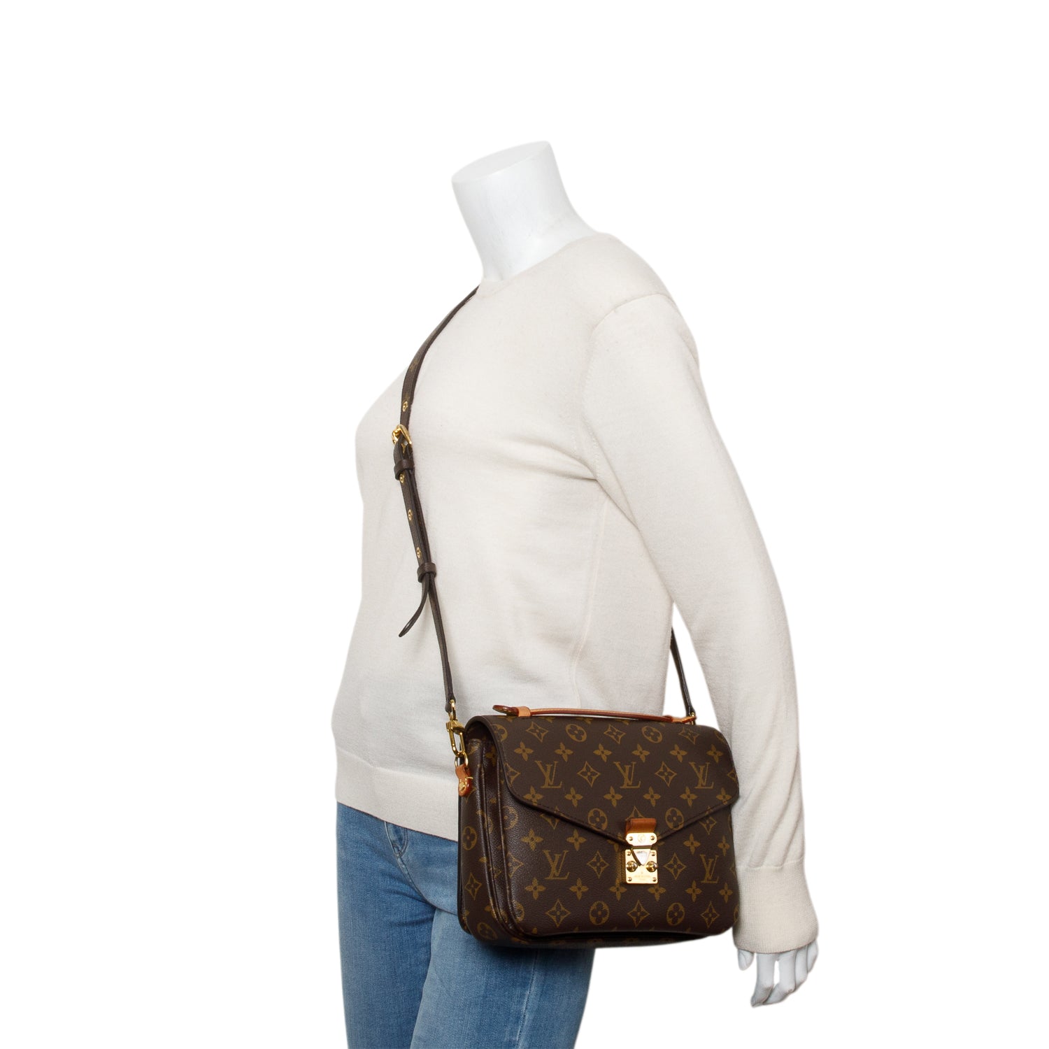 Louis Vuitton Monogram Pochette Metis w/ Strap