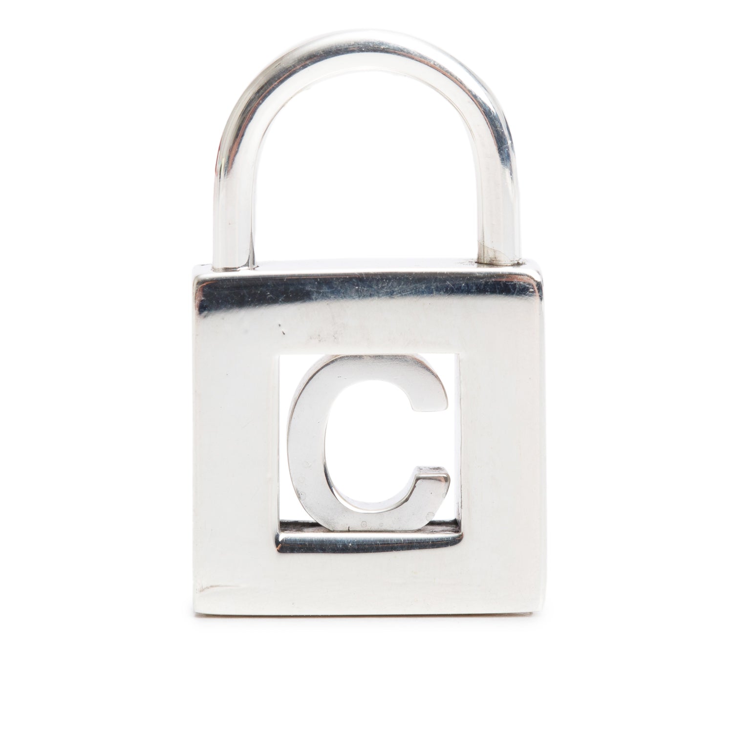 Tiffany & Co. Sterling Silver Letter 'C' Lock Charm