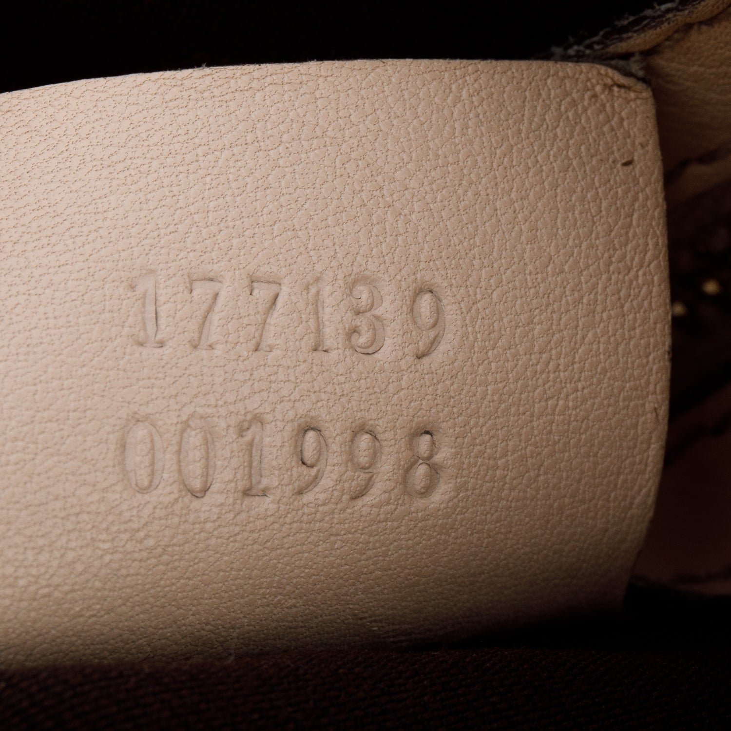 Gucci Beige Leather Trim Python Medium Indy Babouska Hobo w/ Strap