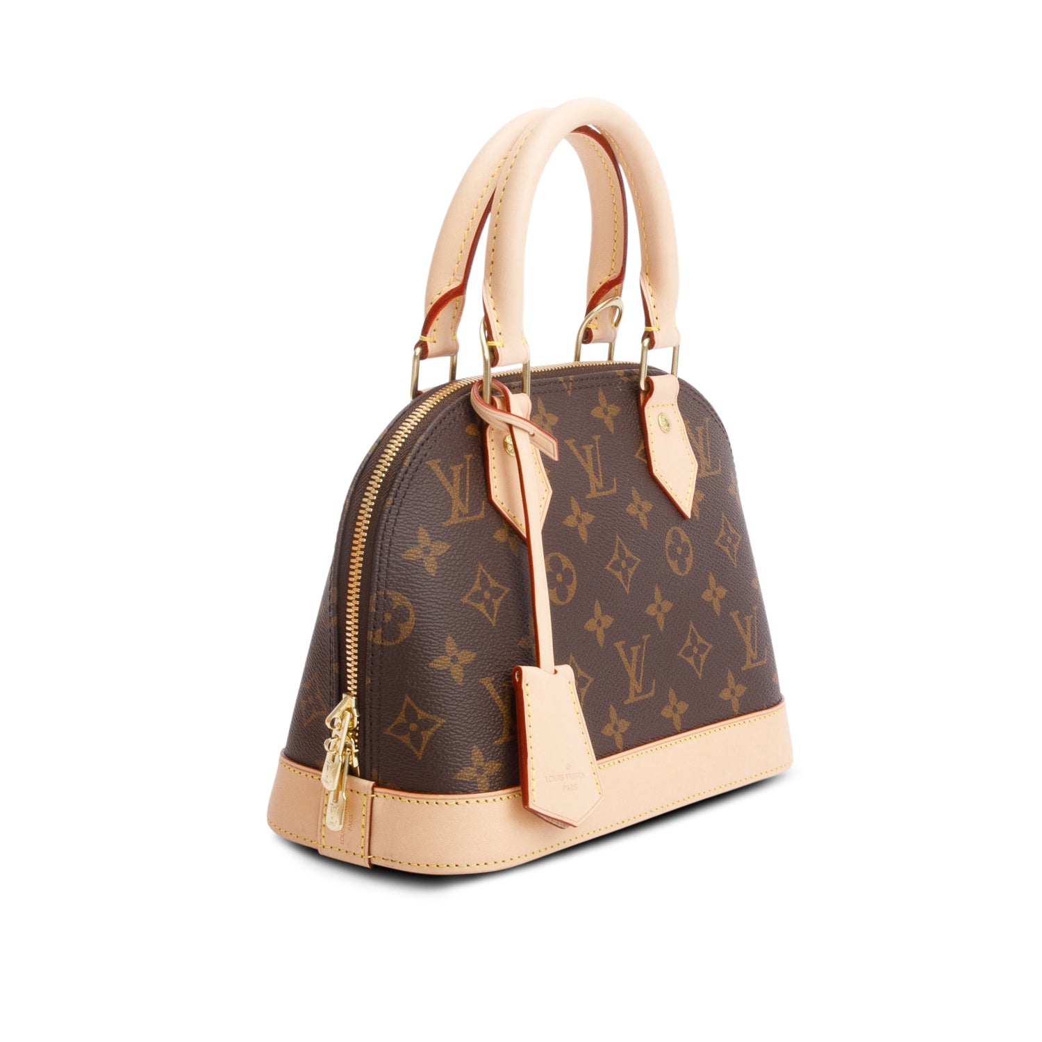 Louis Vuitton 2023 Monogram Alma BB w/ Strap, Receipt & Box