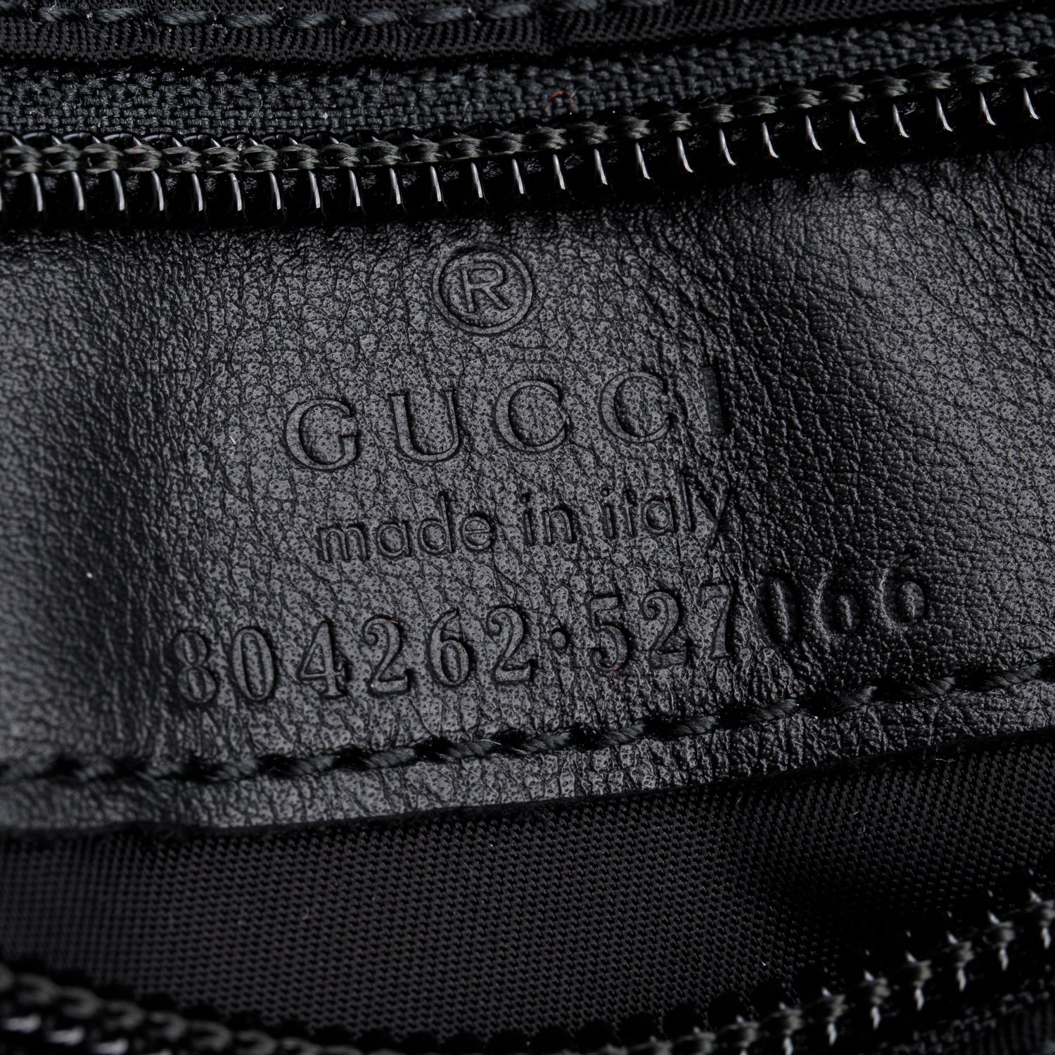 Gucci Black Nylon Large Belt Bag