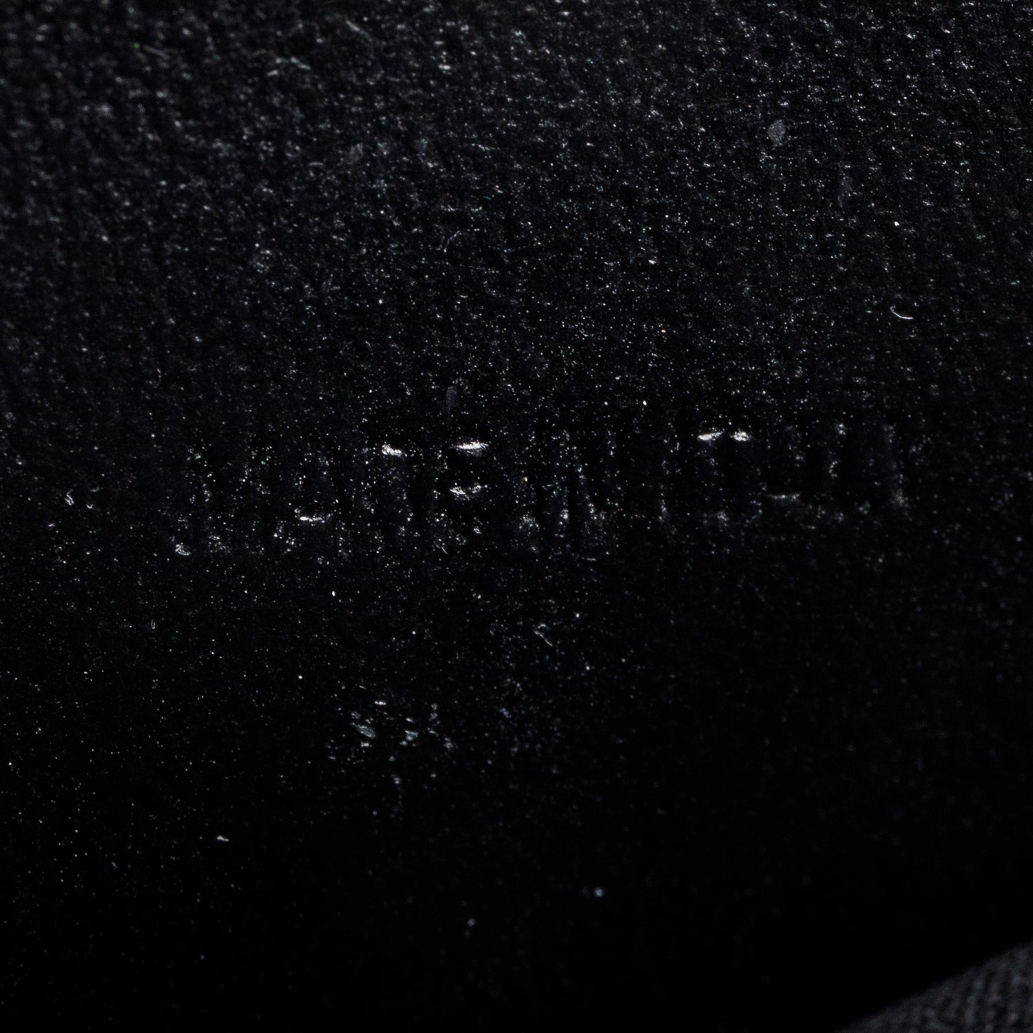 Balenciaga Black Smooth Leather Spray Polka Dot Small Hourglass Top Handle Bag w/ Strap