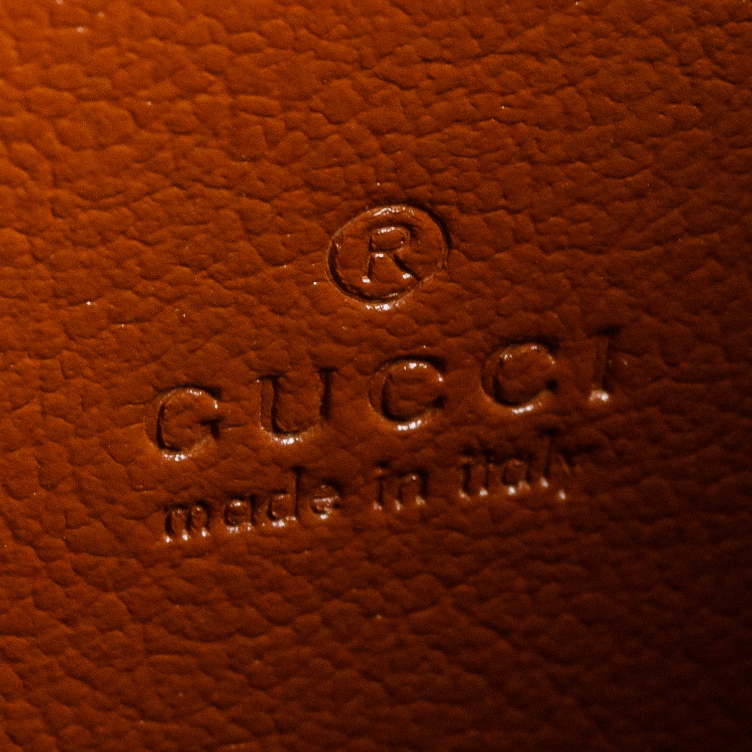 Gucci Brown GG Marmont Mini Wallet on Chain w/ Box