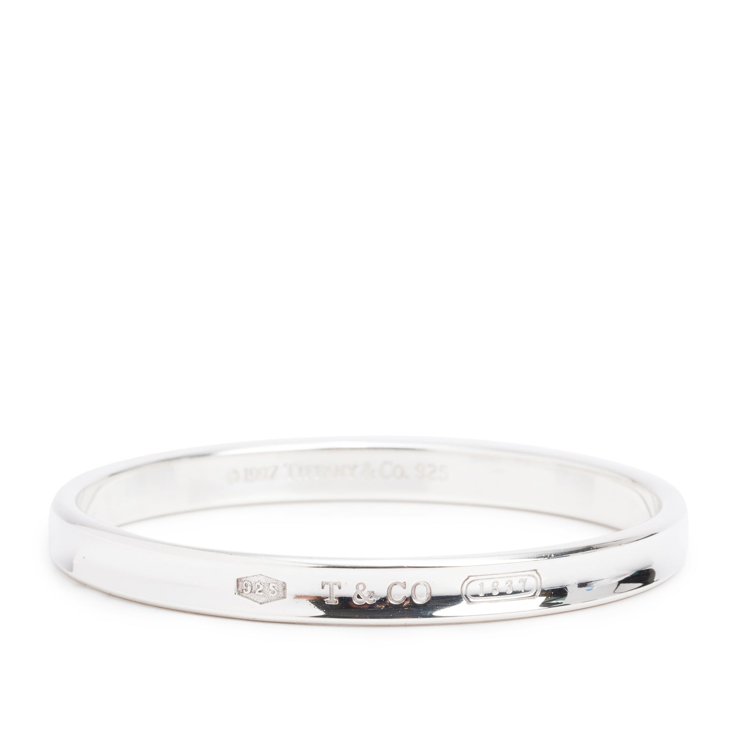 Tiffany & Co. Sterling Silver 1837 Bangle Bracelet