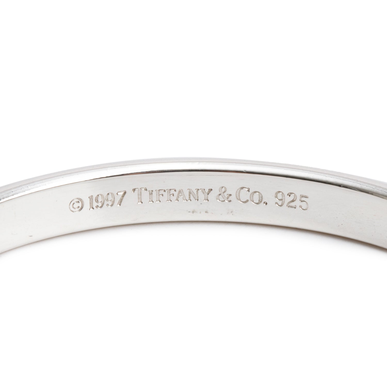 Tiffany & Co. Sterling Silver 1837 Bangle Bracelet