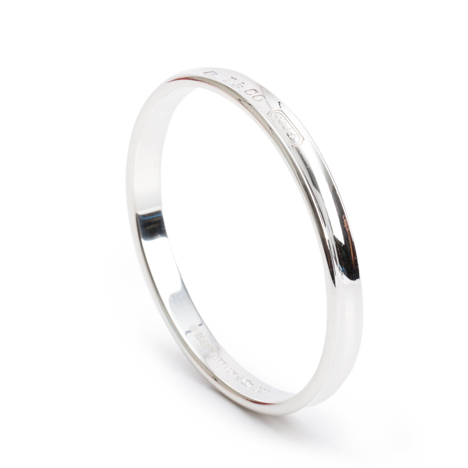 Tiffany & Co. Sterling Silver 1837 Bangle Bracelet