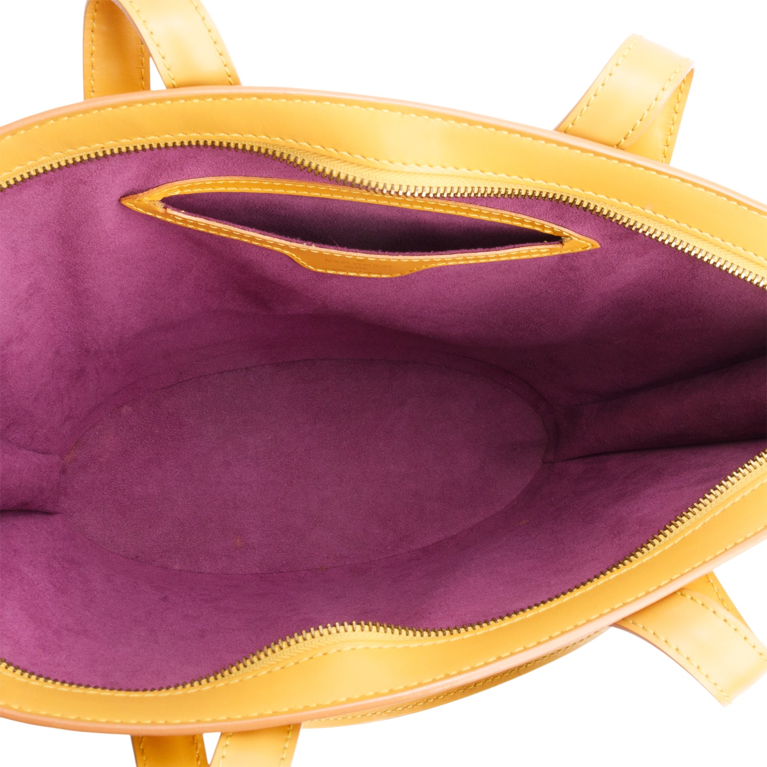 Louis Vuitton Yellow Epi Saint-Jacques PM