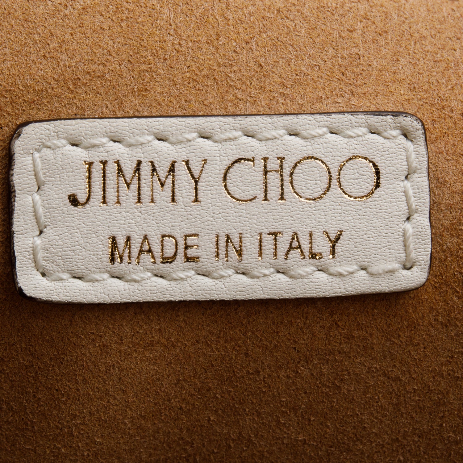 Jimmy Choo White Shiny Calf Leather Varenne Tote