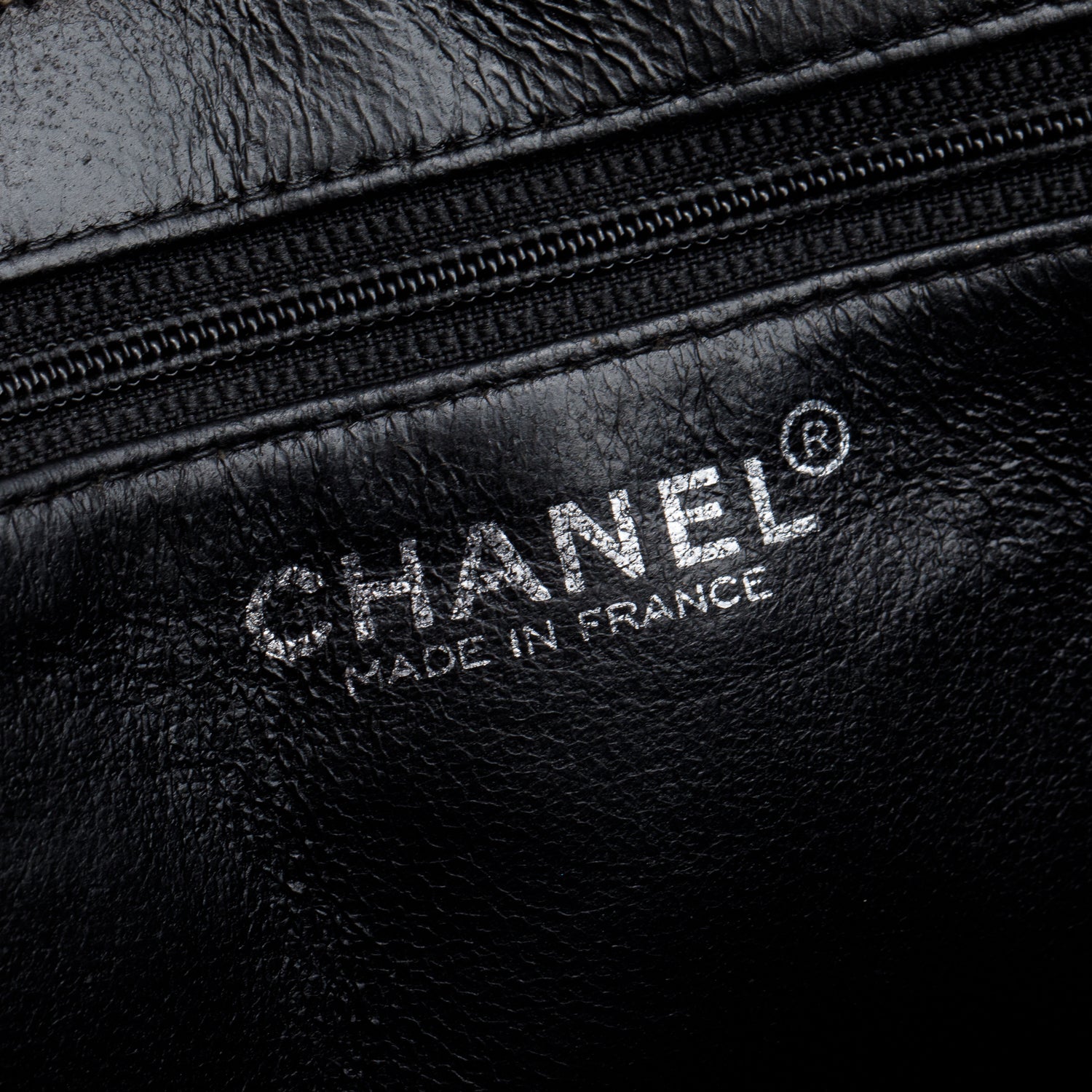 Chanel Vintage Black Caviar Leather Medallion Tote w/ Authenticity Card