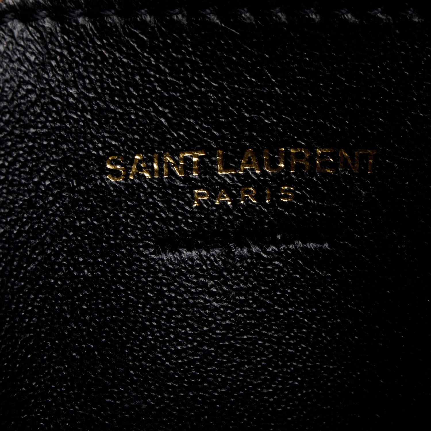 Saint Laurent Black Calfskin Leather Baby Cabas Tote Bag w/ Strap