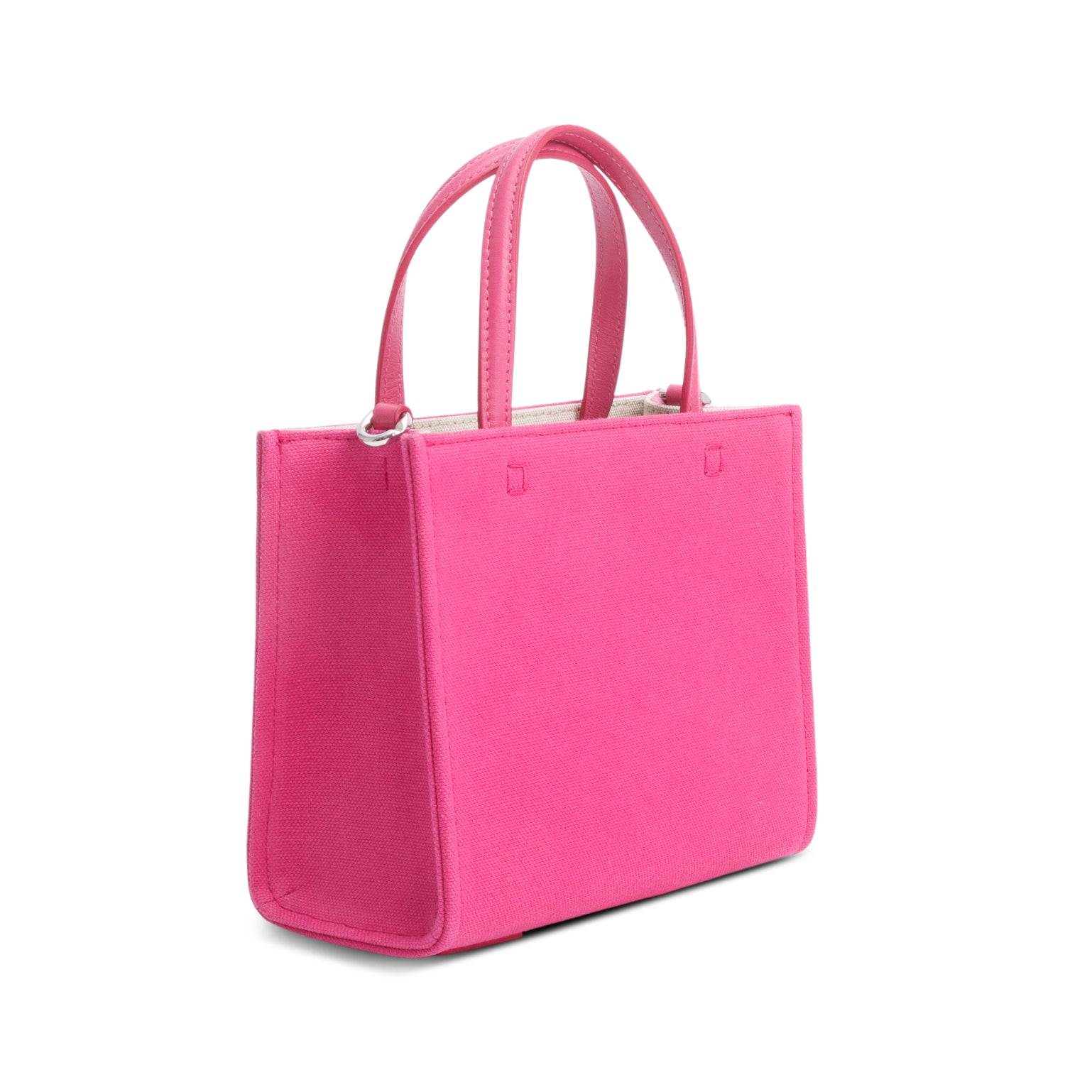 Givenchy 2023 Pink Canvas Mini G Shopping Tote w/ Strap