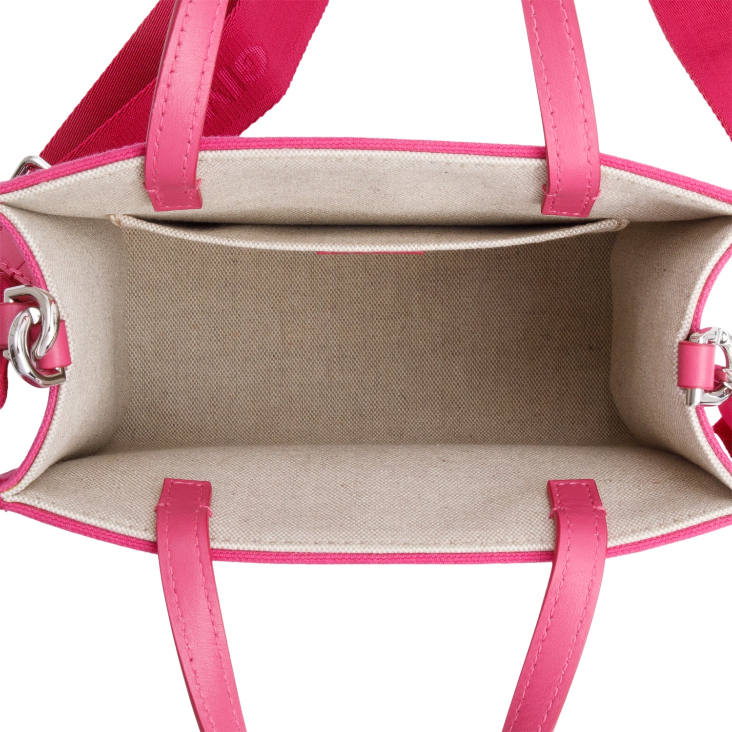 Givenchy 2023 Pink Canvas Mini G Shopping Tote w/ Strap