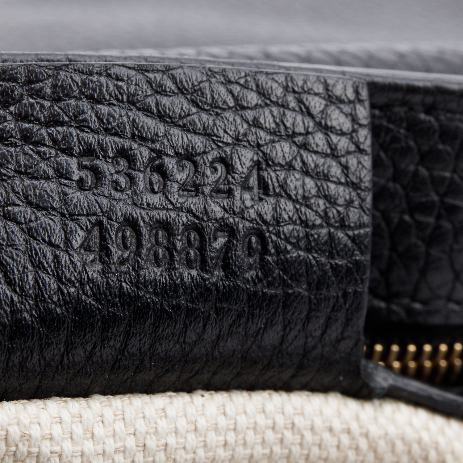 Gucci Black Leather Medium Soho Flap Chain Crossbody Bag