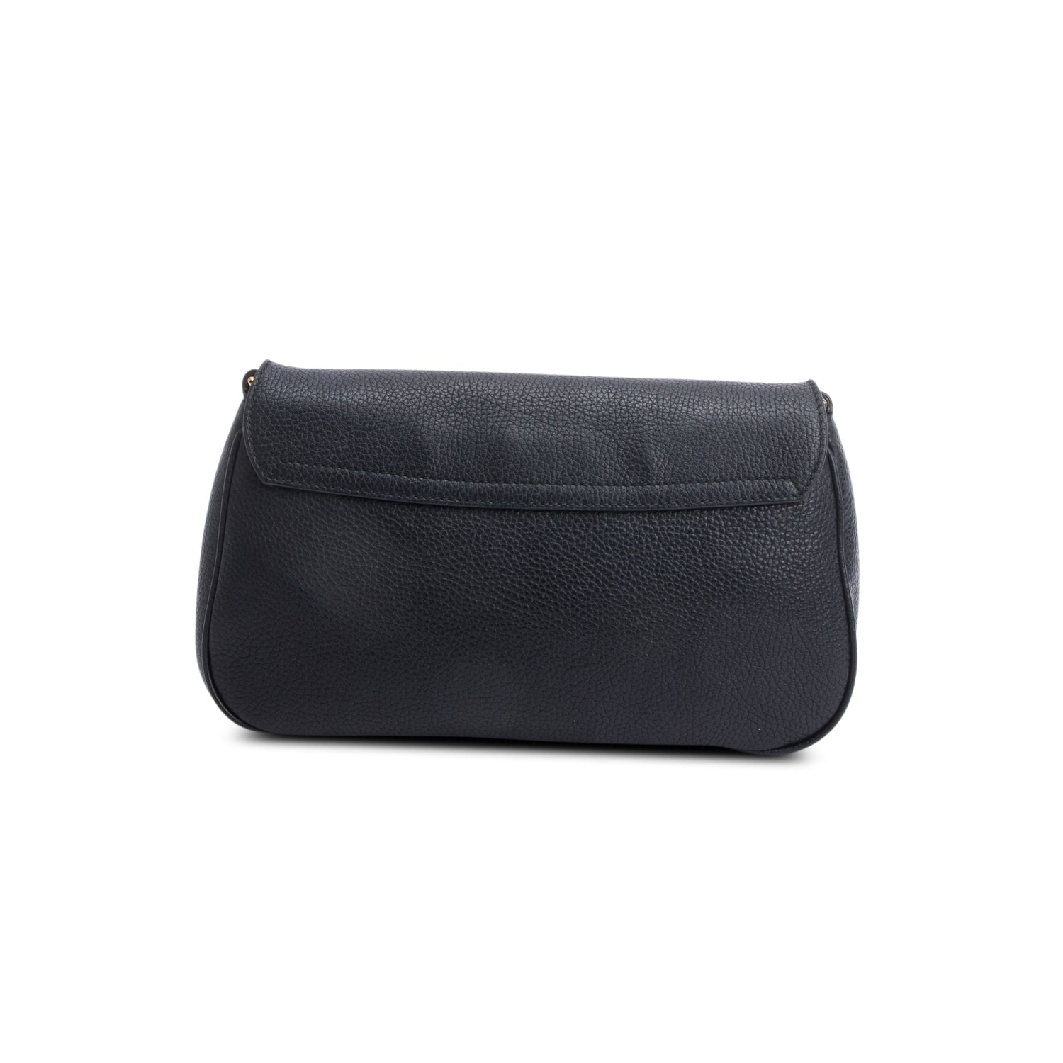 Gucci Black Leather Medium Soho Flap Chain Crossbody Bag