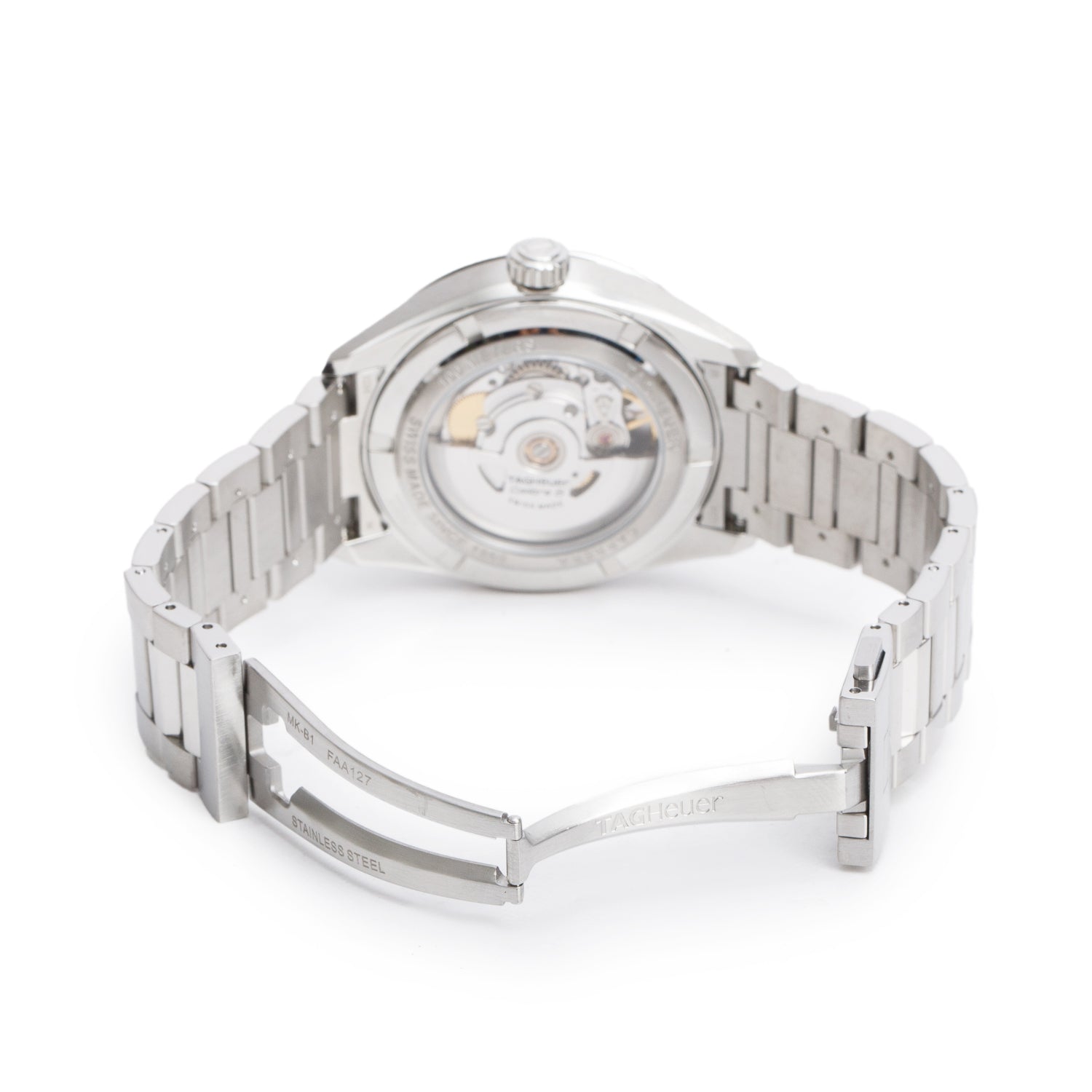 Tag Heuer 2023 Stainless Steel Carrera Date 39 MM Automatic Watch Silver Dial WBN2111 w/ Box & Papers