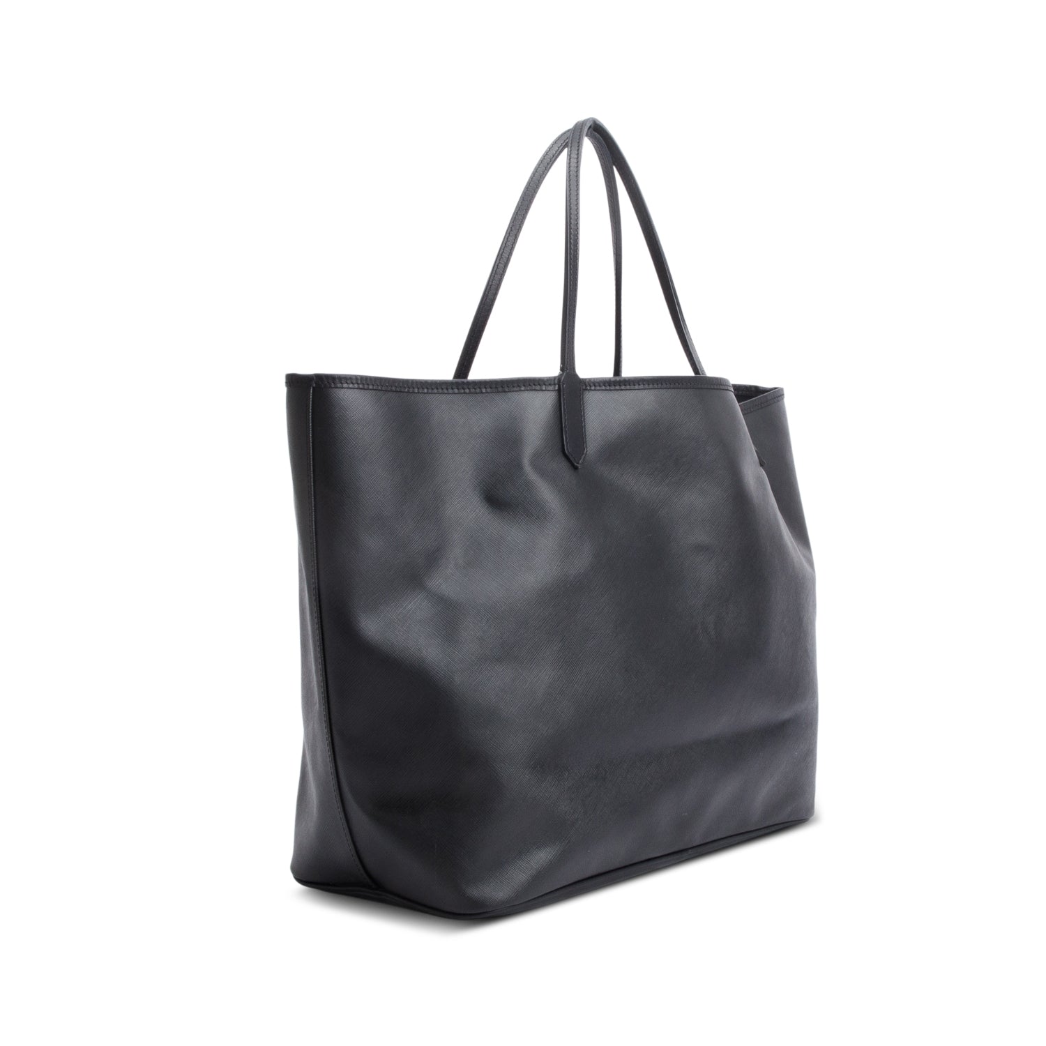 Givenchy Black Coated Canvas Antigona Rottweiler Shopping Tote