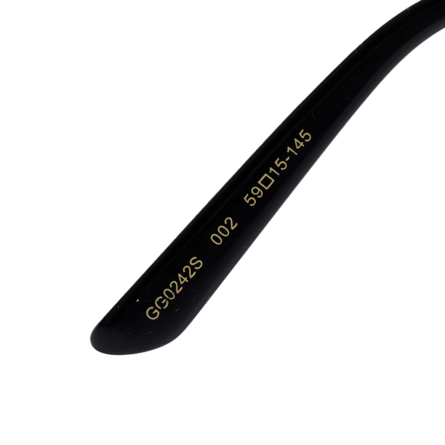 Gucci GG0242S Gold Tone Frame Aviator Sunglasses w/ Case