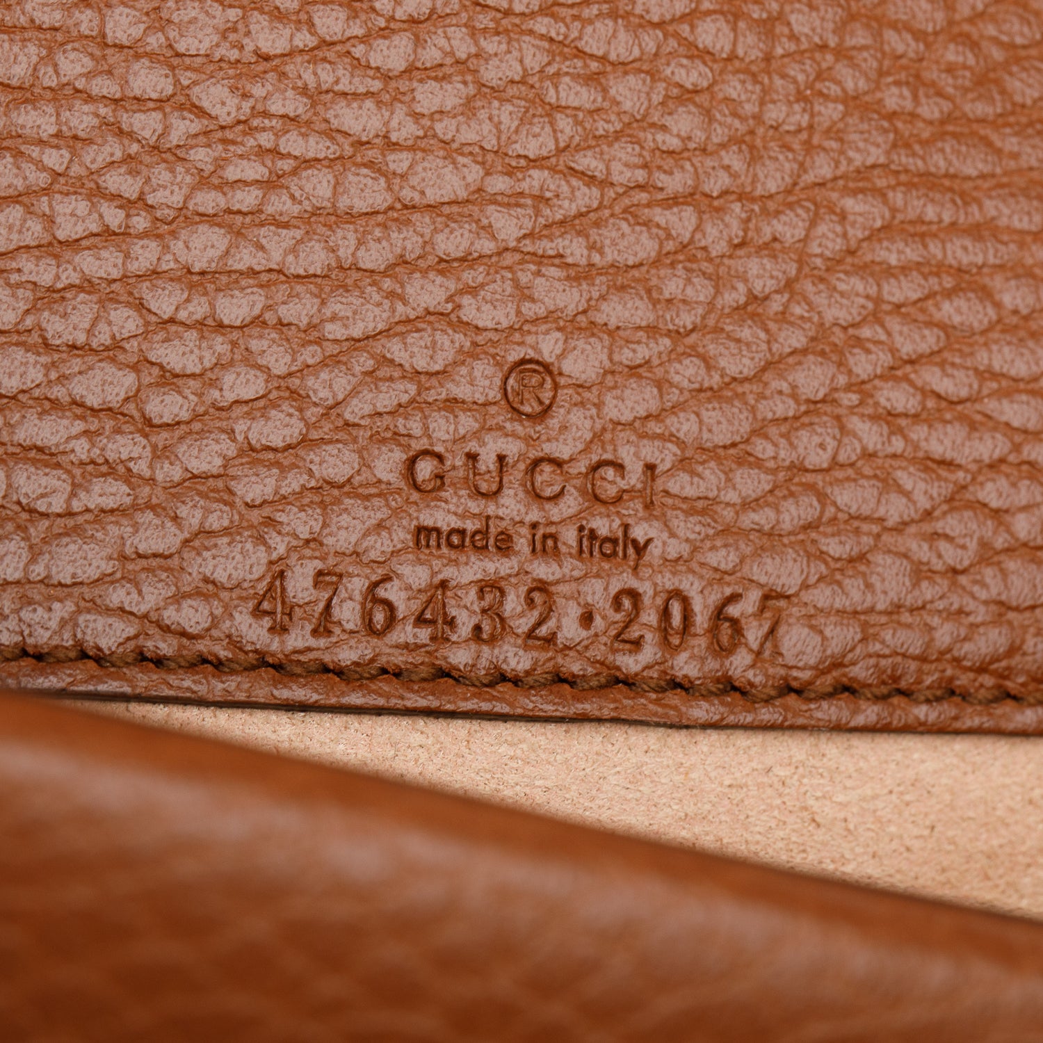 Gucci Brown Leather Blue GG Denim Dionysus Super Mini Bag