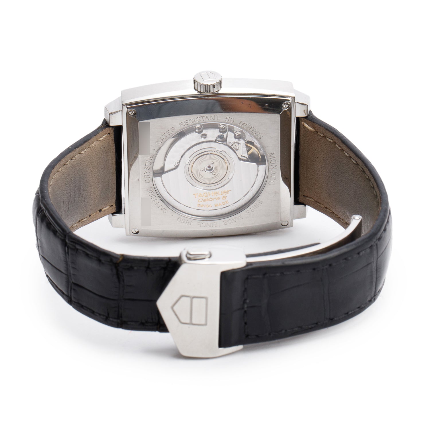 Tag Heuer Stainless Steel Monaco 37 MM Automatic Watch WW2110-0 w/ Box & Papers