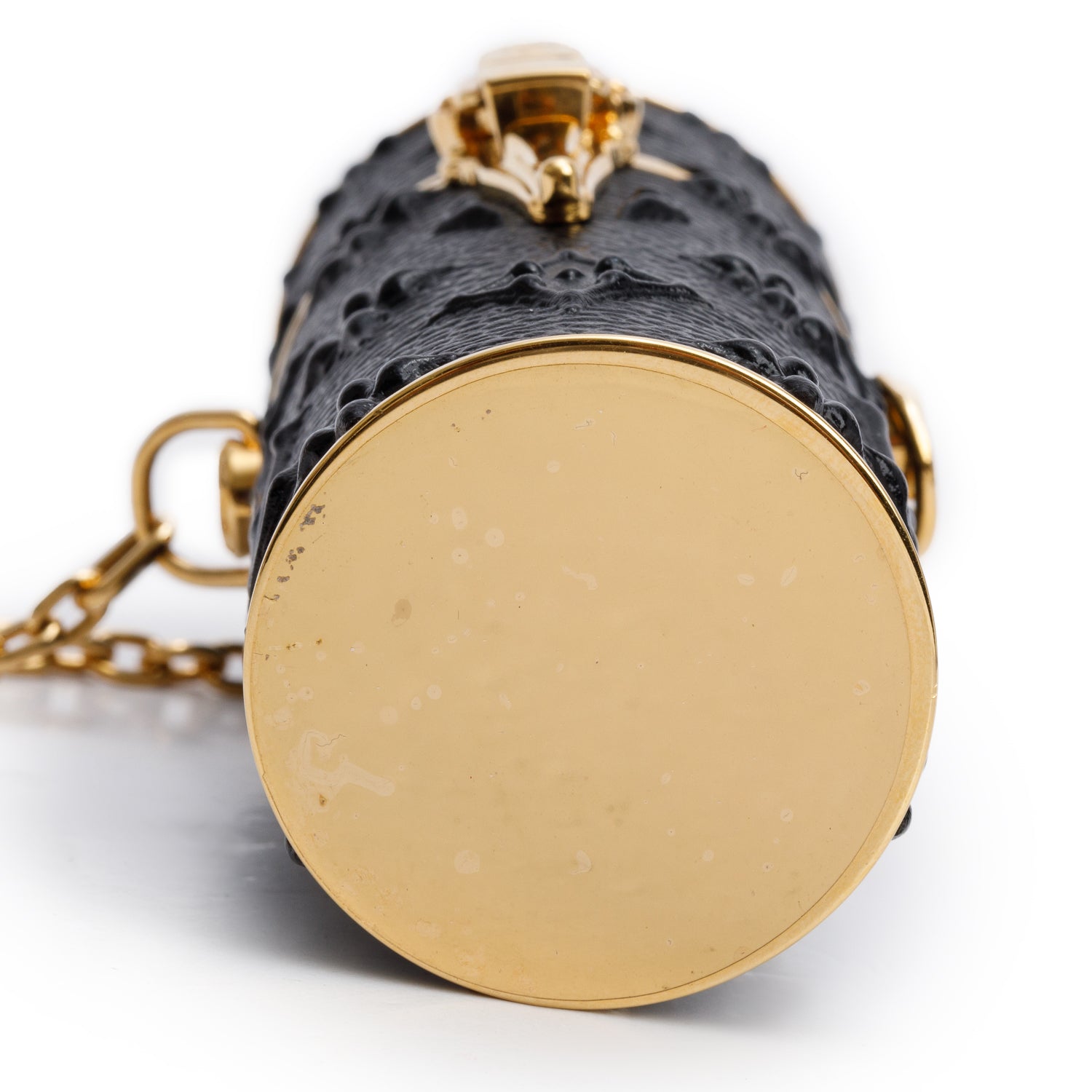 Louis Vuitton Monogram Midnight Embossed Lipstick Case Bag