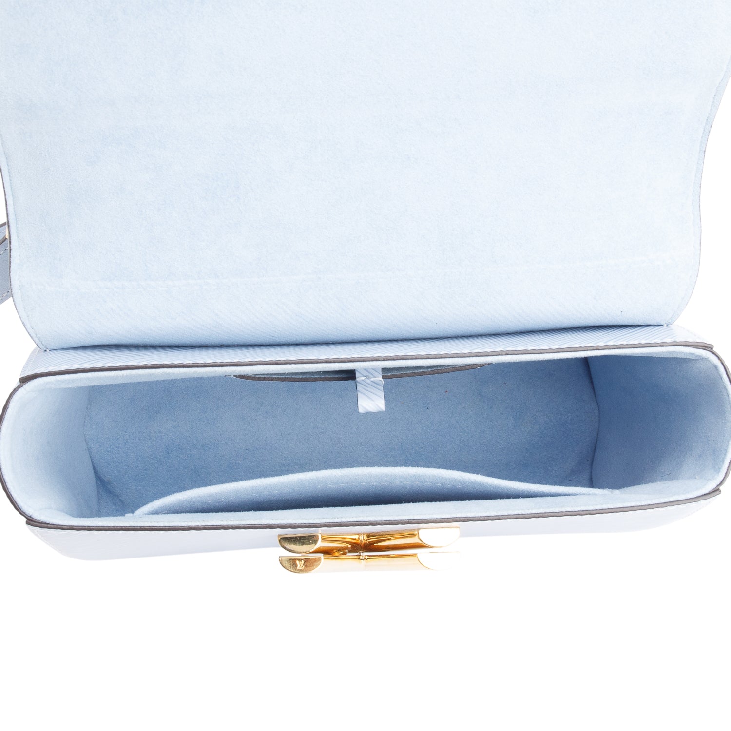 Louis Vuitton Blue Epi Leather Twist MM Bag